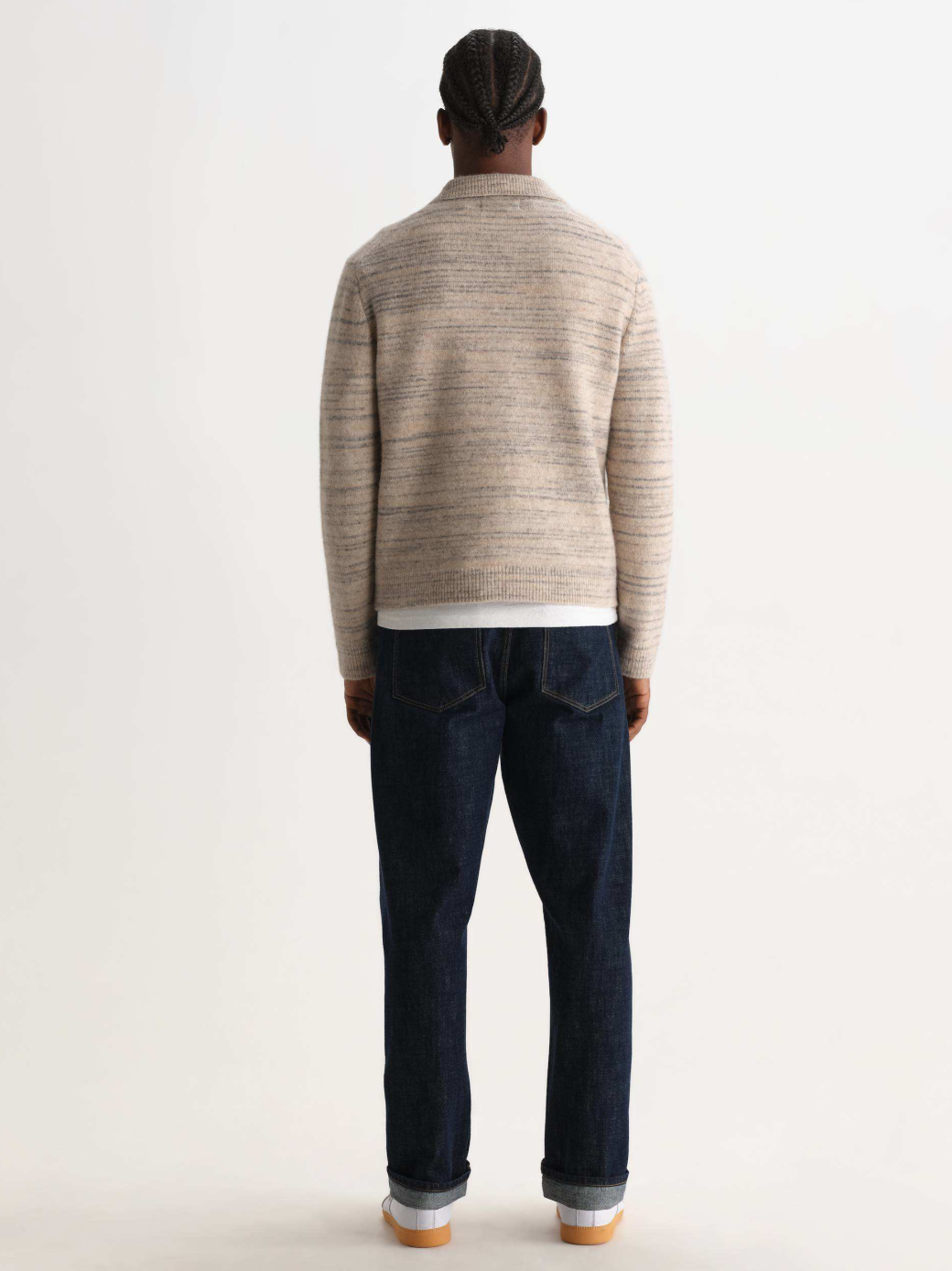 Alpha Zip L/S Polo