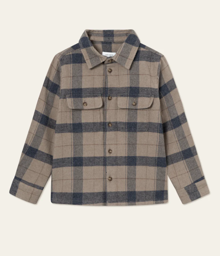 Lennon Check Overshirt - ACME FINE GOODS