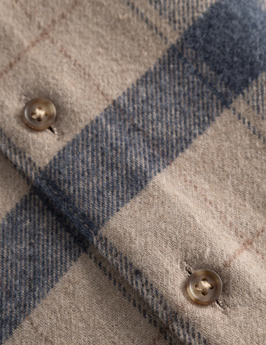 Lennon Check Overshirt - ACME FINE GOODS