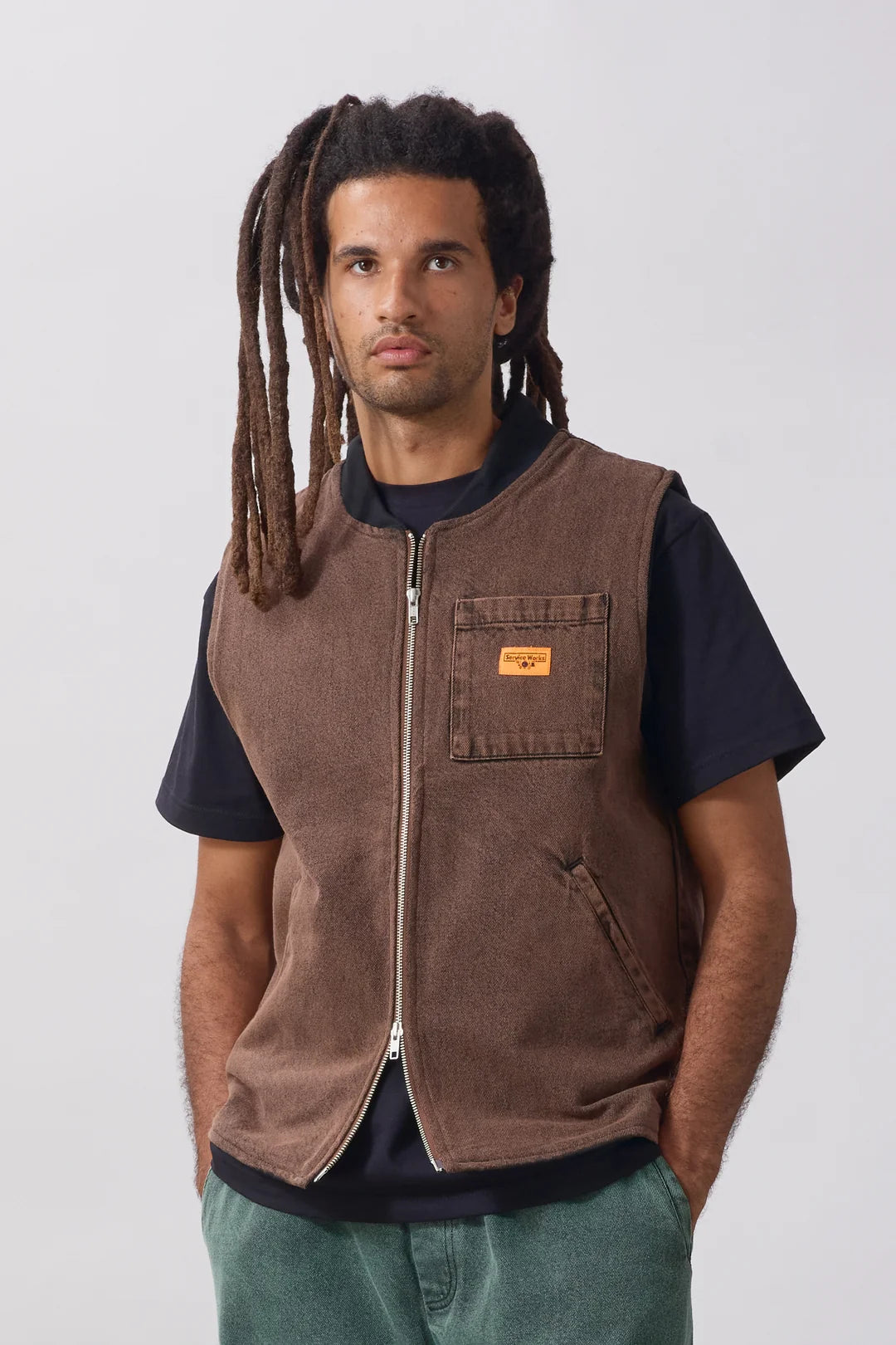Canvas Padded Work Vest