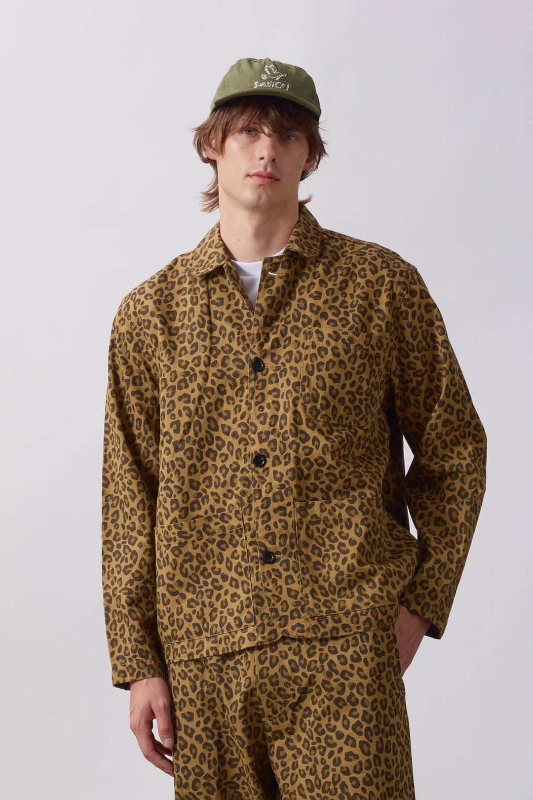 Patterned Easy Chef Shirt