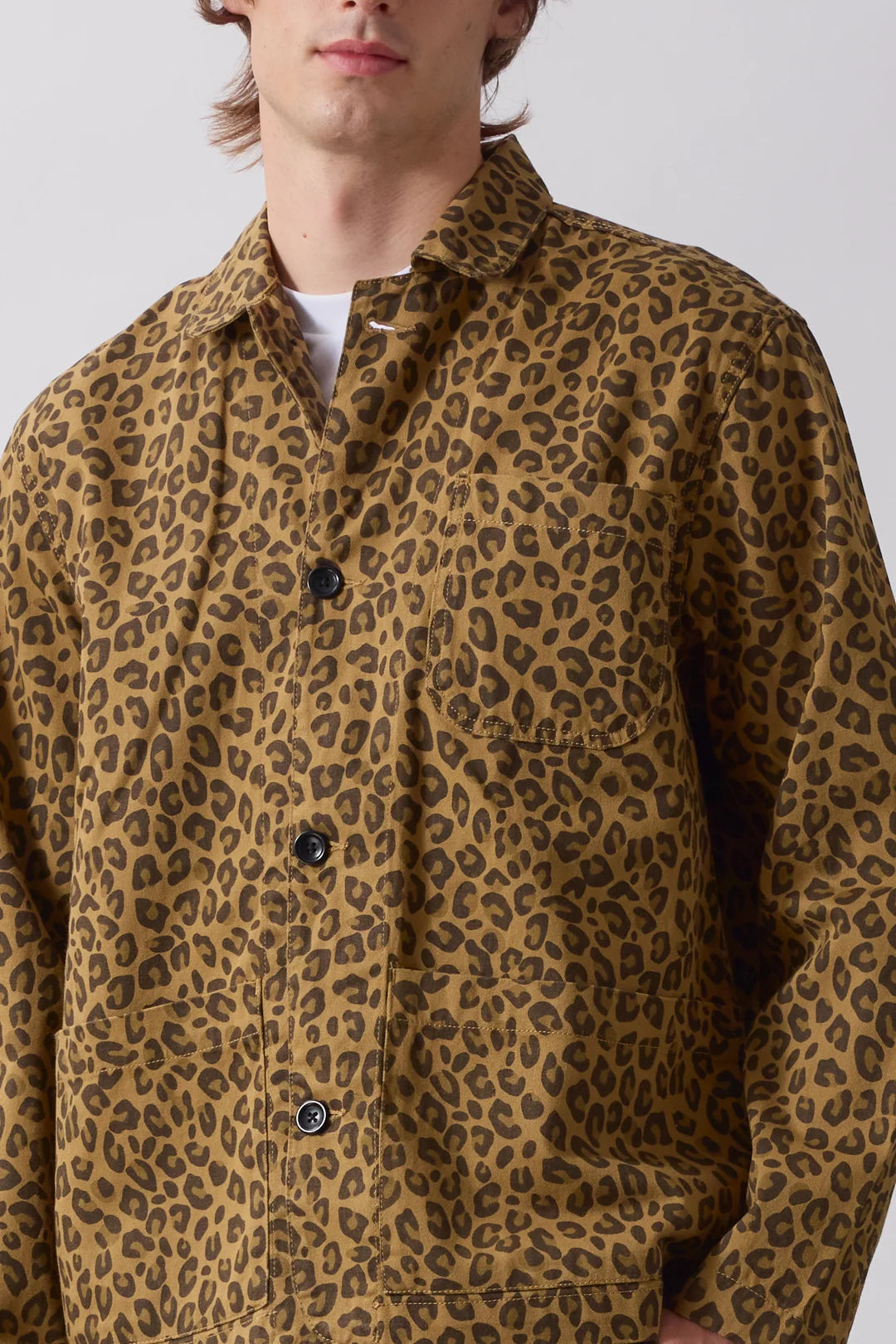 Patterned Easy Chef Shirt