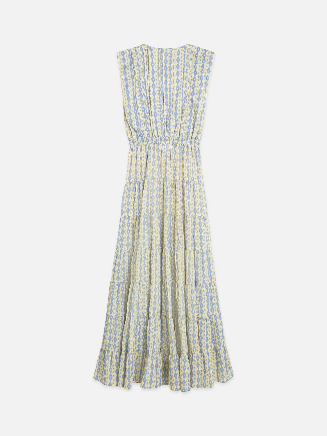 Printed Tiered Maxi Dress