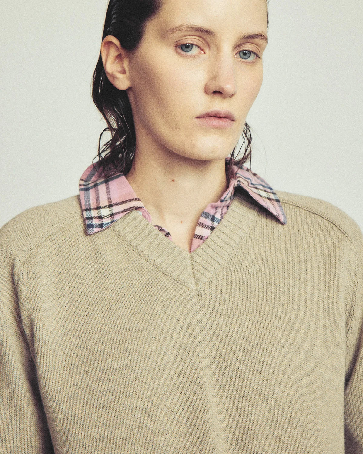 Parks Knit V Neck