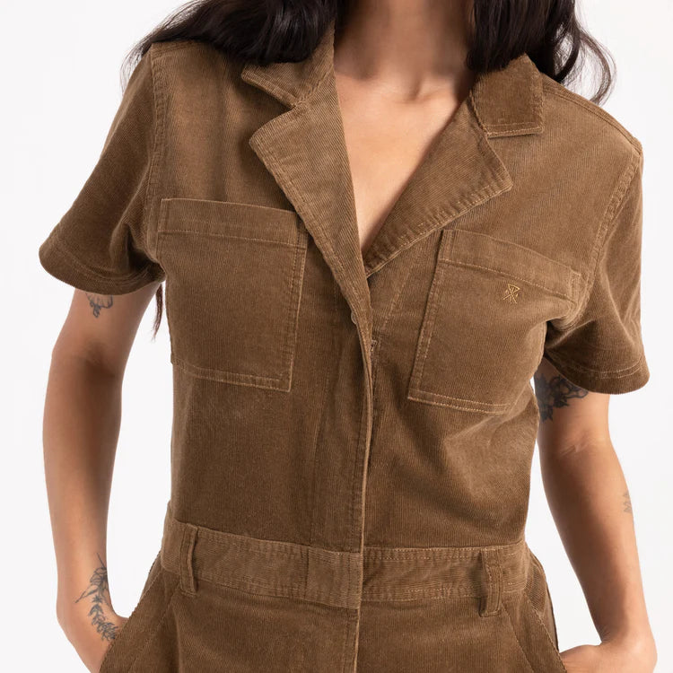 Layover Cord Jumpsuit