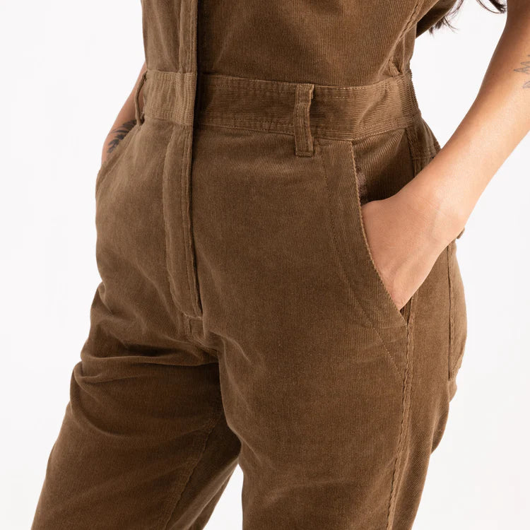 Layover Cord Jumpsuit