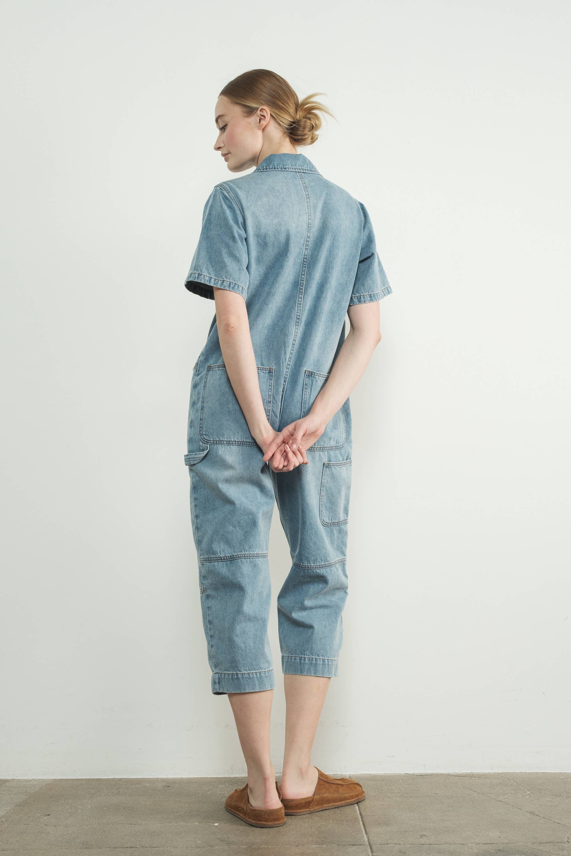 Vintage Style Denim Jumpsuit - ACME FINE GOODS