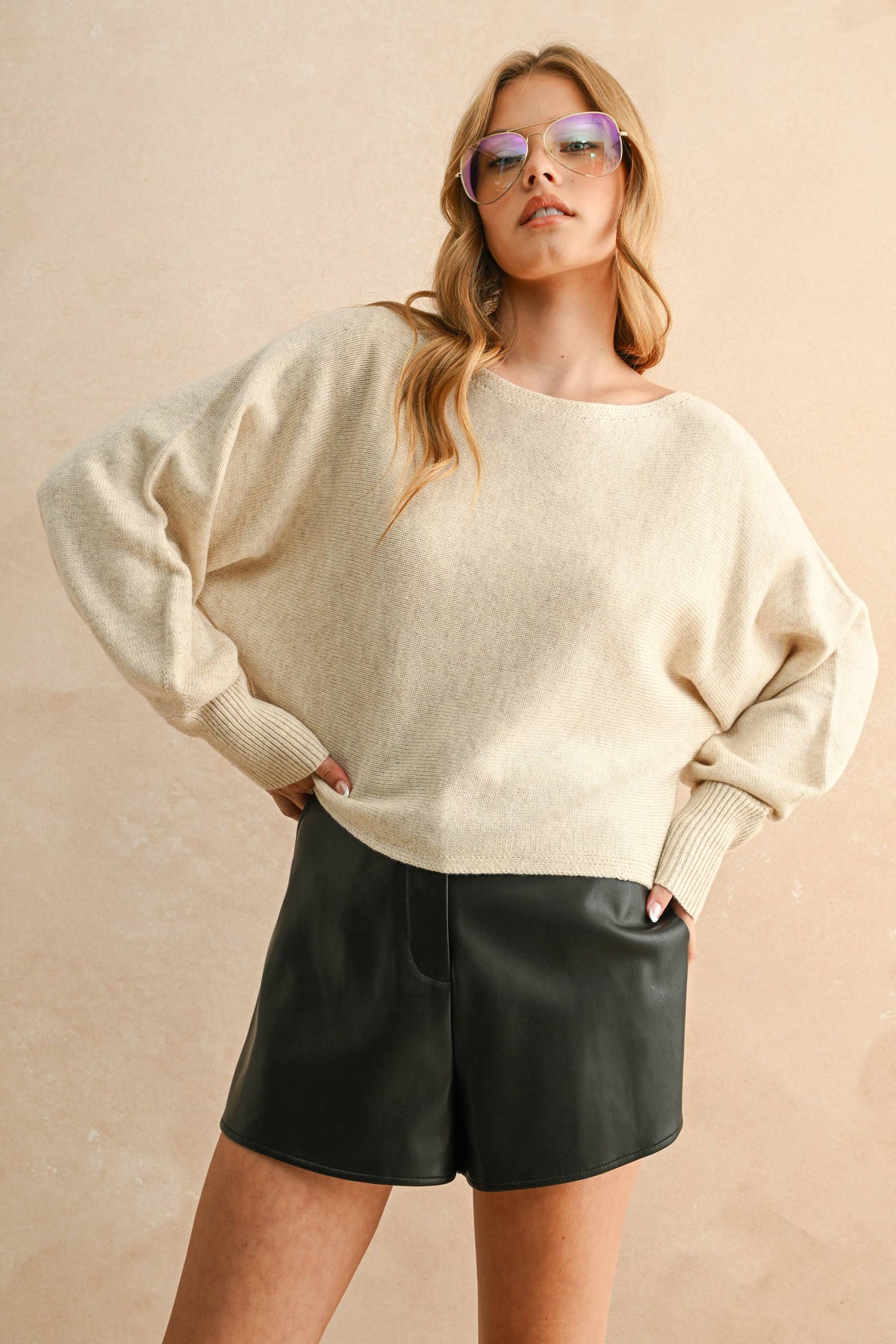 Boat Neck Sweater