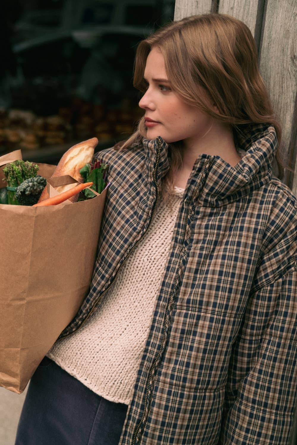 Rolled Hem Sweater