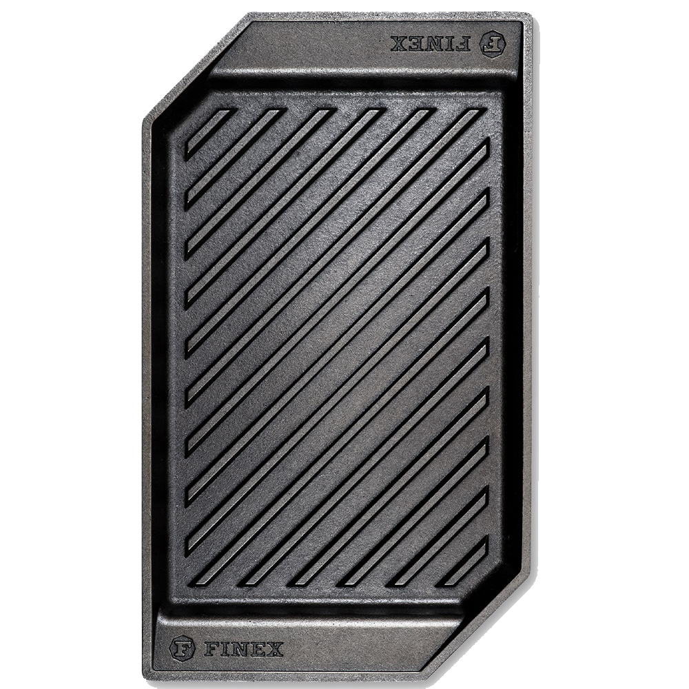 15" Cast Iron Lean Grill Pan - ACME FINE GOODS