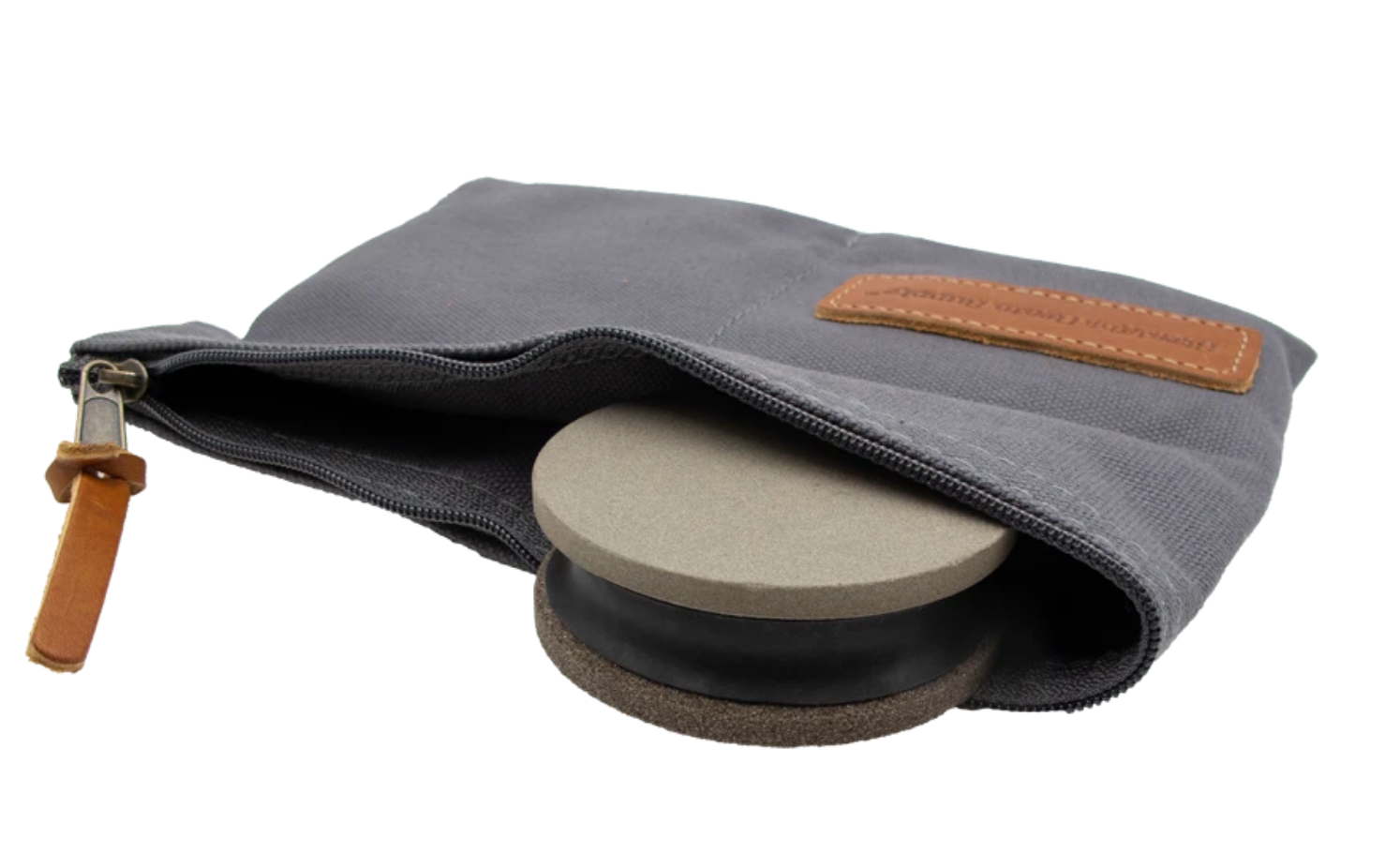 Dual Grit Sharpening Stone & Pouch - ACME FINE GOODS