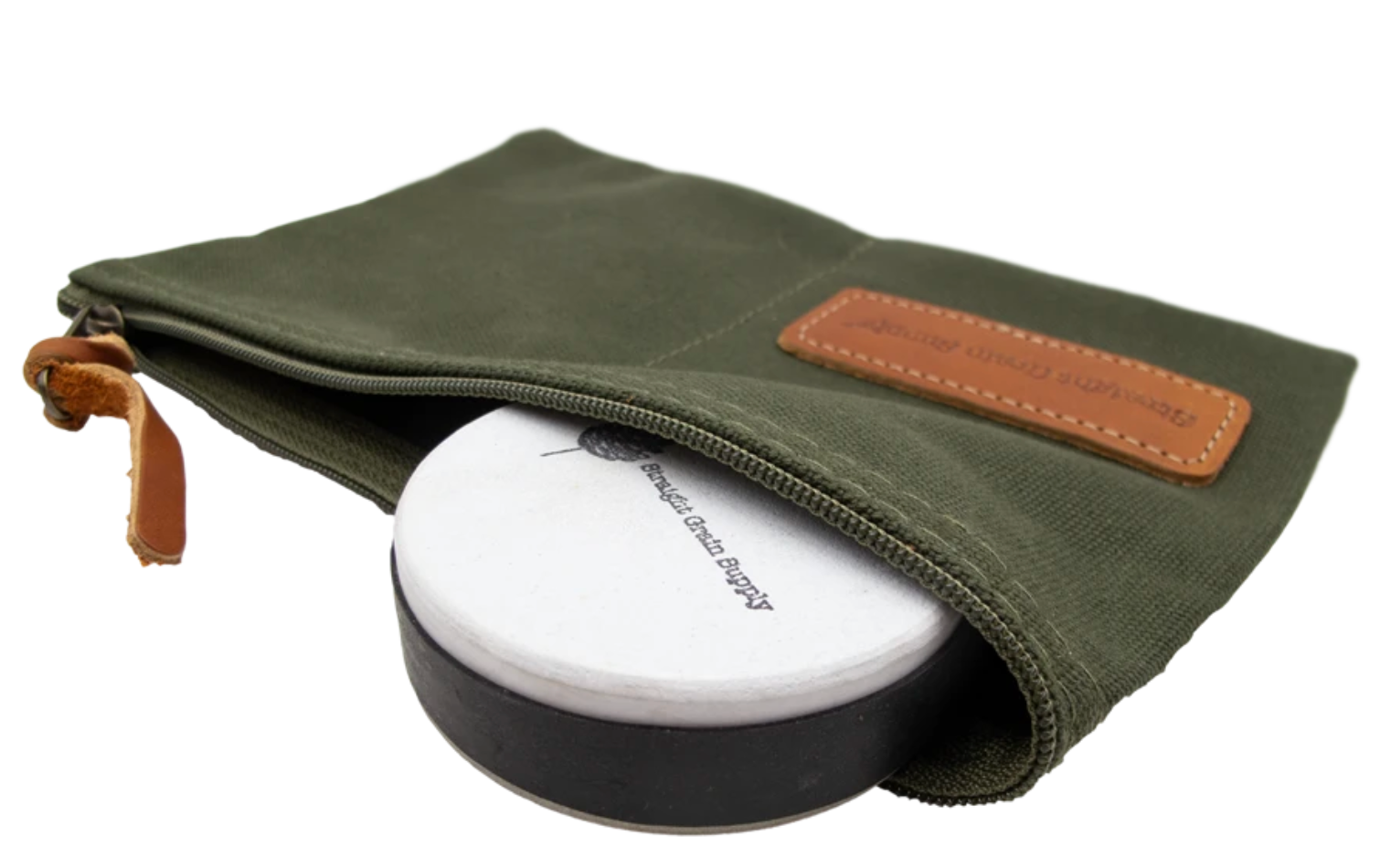 Dual Grit Sharpening Stone & Pouch - ACME FINE GOODS