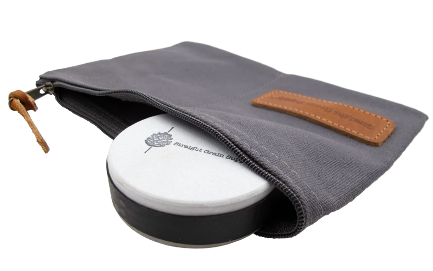 Dual Grit Sharpening Stone & Pouch - ACME FINE GOODS