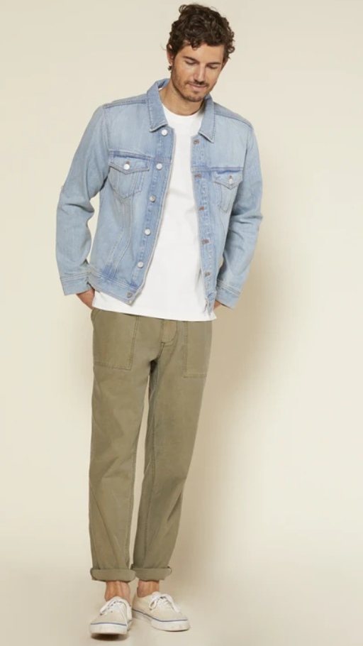 Peacenik Denim Trucker - ACME FINE GOODS