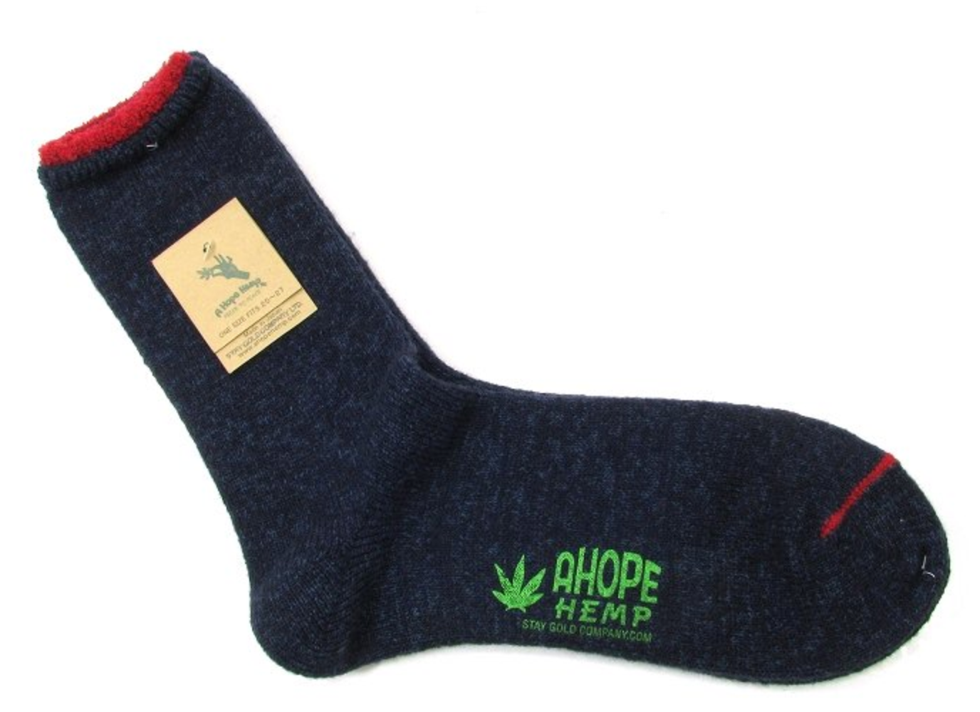 Solid Thick Woven Sock - ACME FINE GOODS