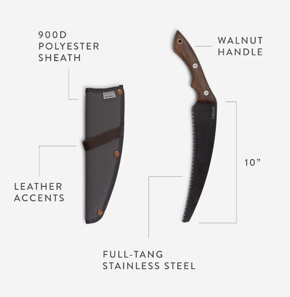 Timber Saw Walnut Handle - ACME FINE GOODS