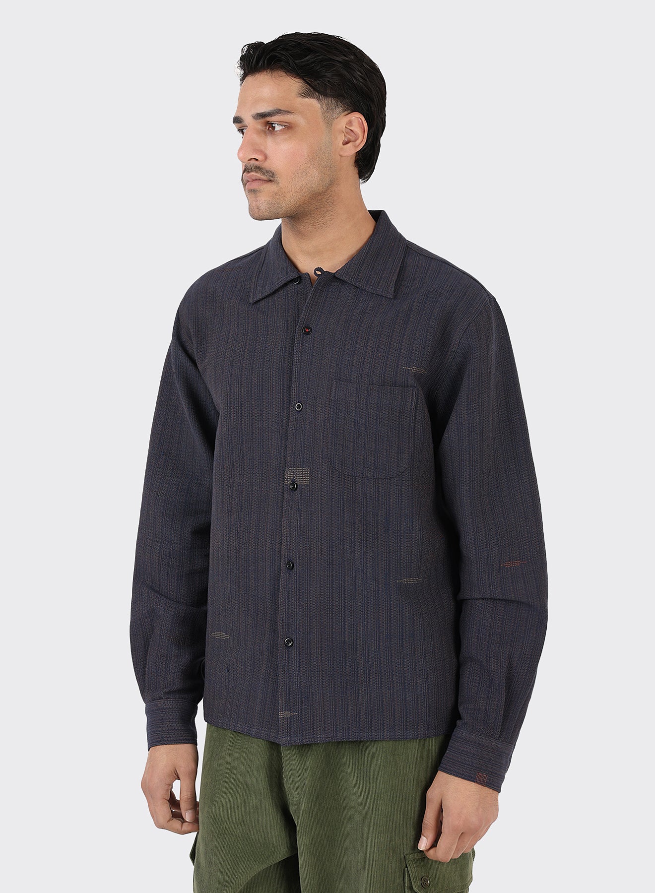 LS Chintan Button Down