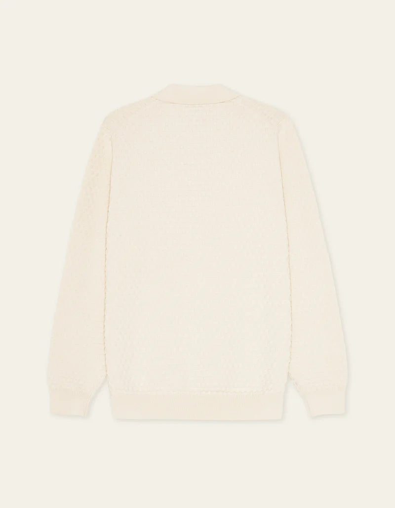 Billy Weave Knitted LS Polo - ACME FINE GOODS