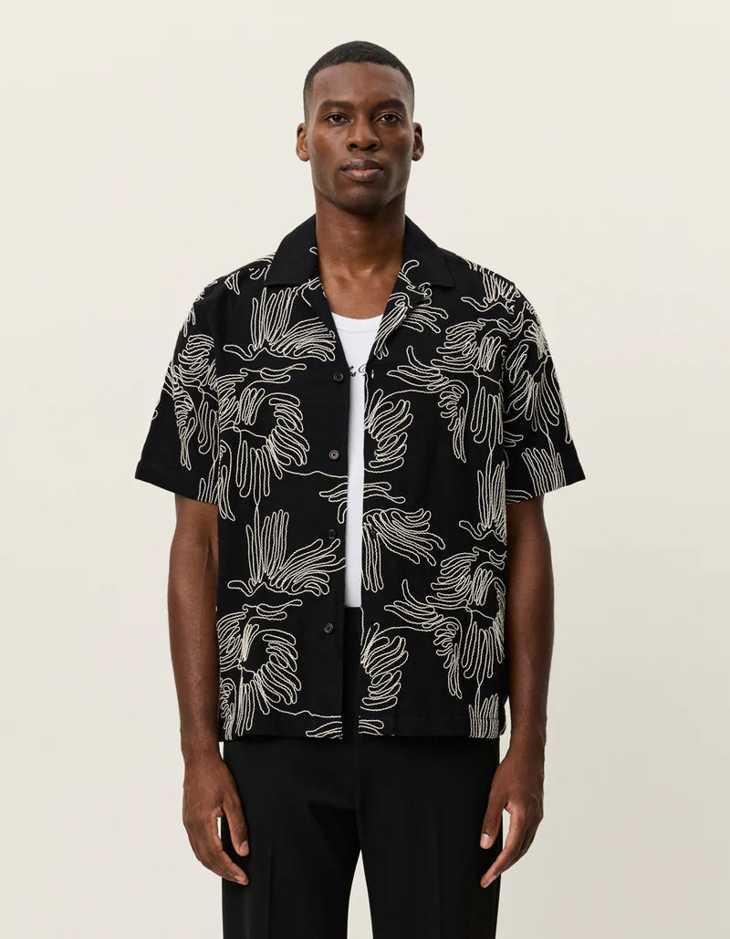 Liam Flower SS Shirt - ACME FINE GOODS