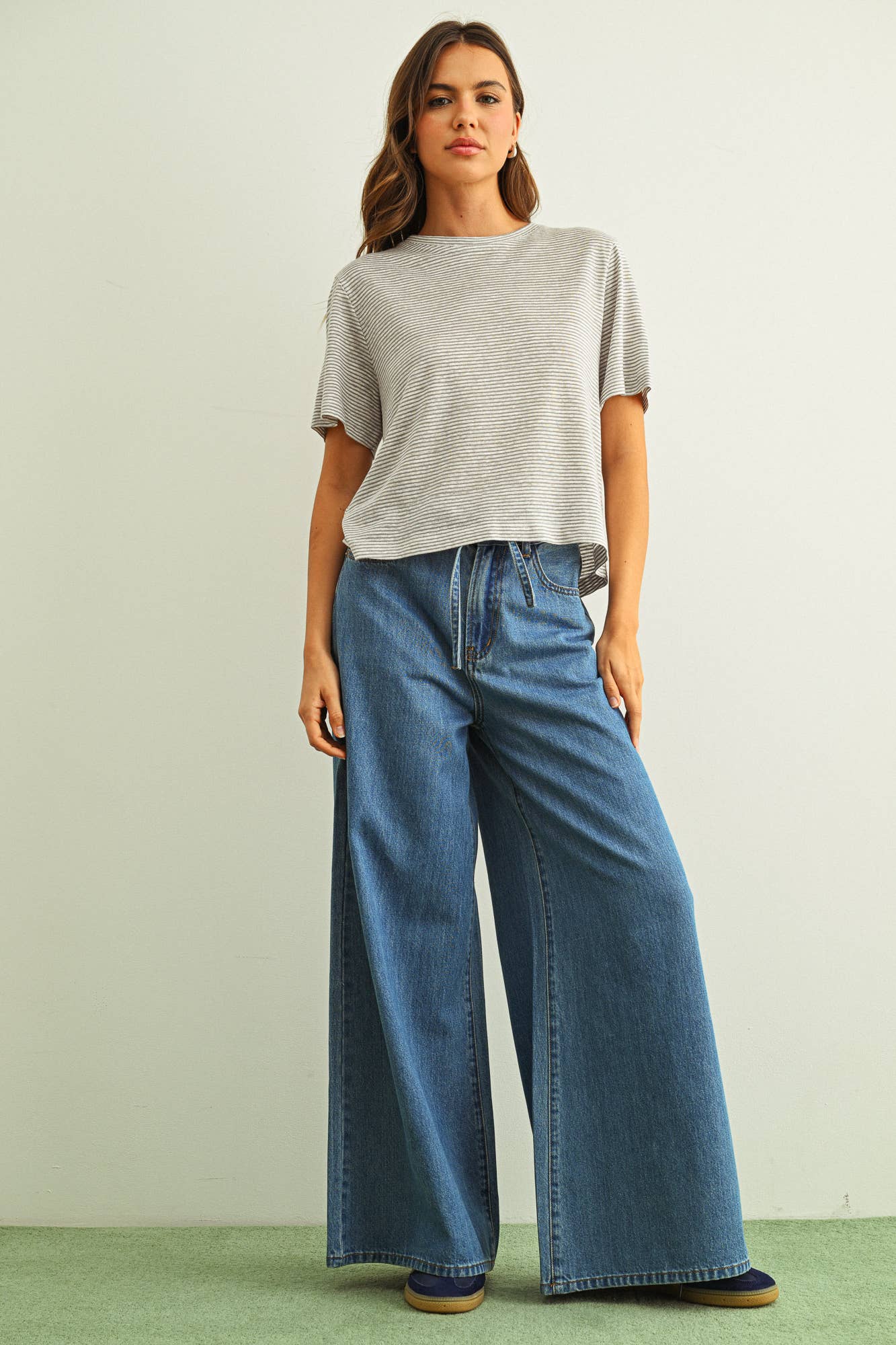 Easy Fit Striped Top