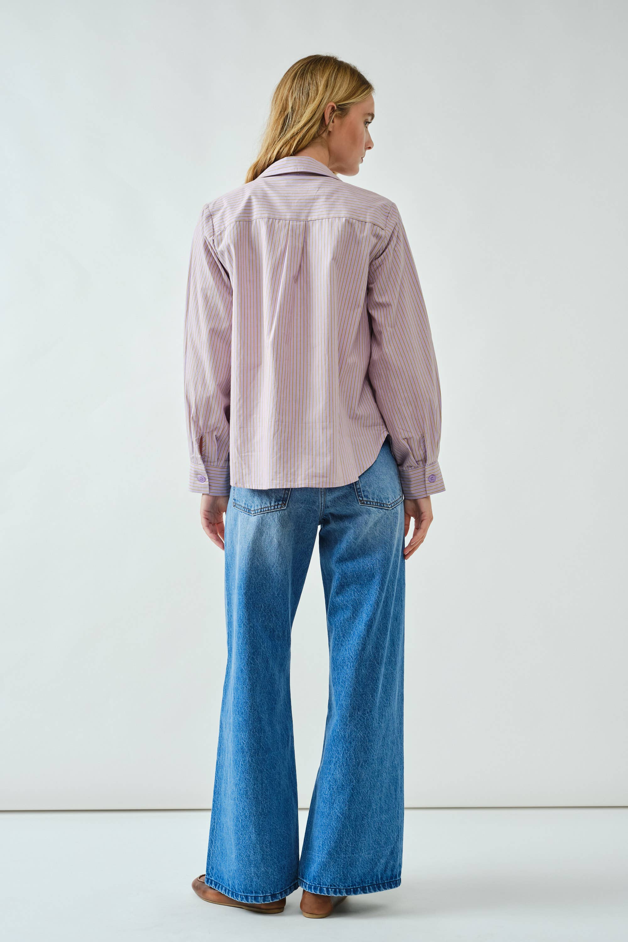 Soft striped button shirt - ACME FINE GOODS