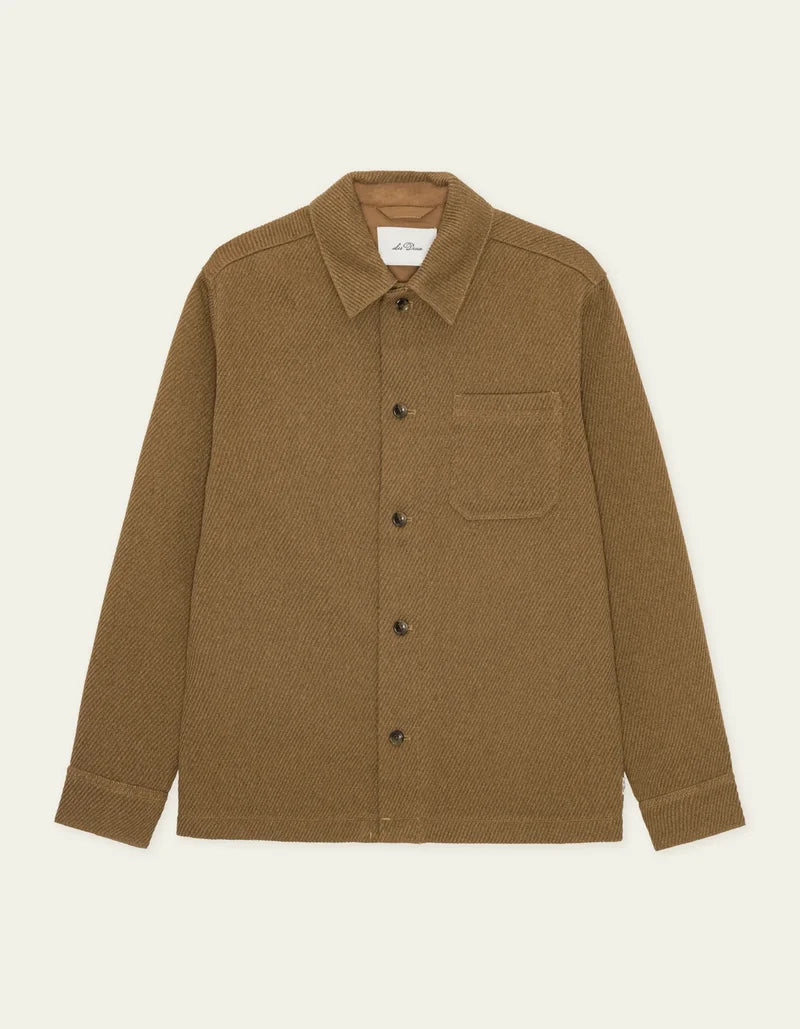 Twill Wool Overshirt