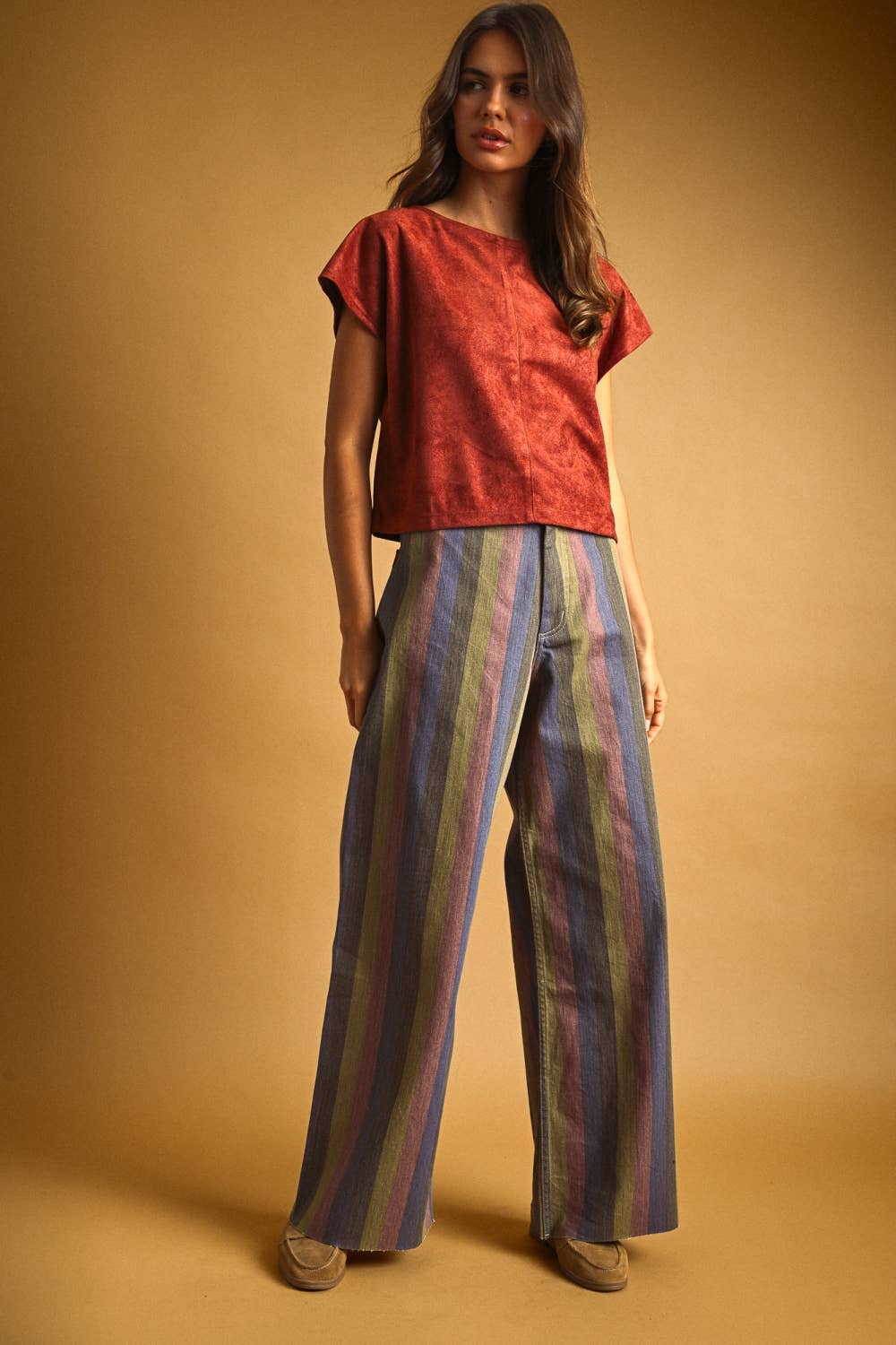 Striped Stretch Pant