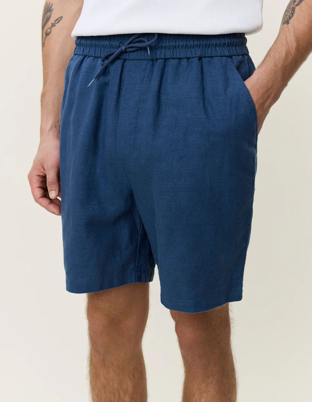 Drawstring Linen Short - ACME FINE GOODS