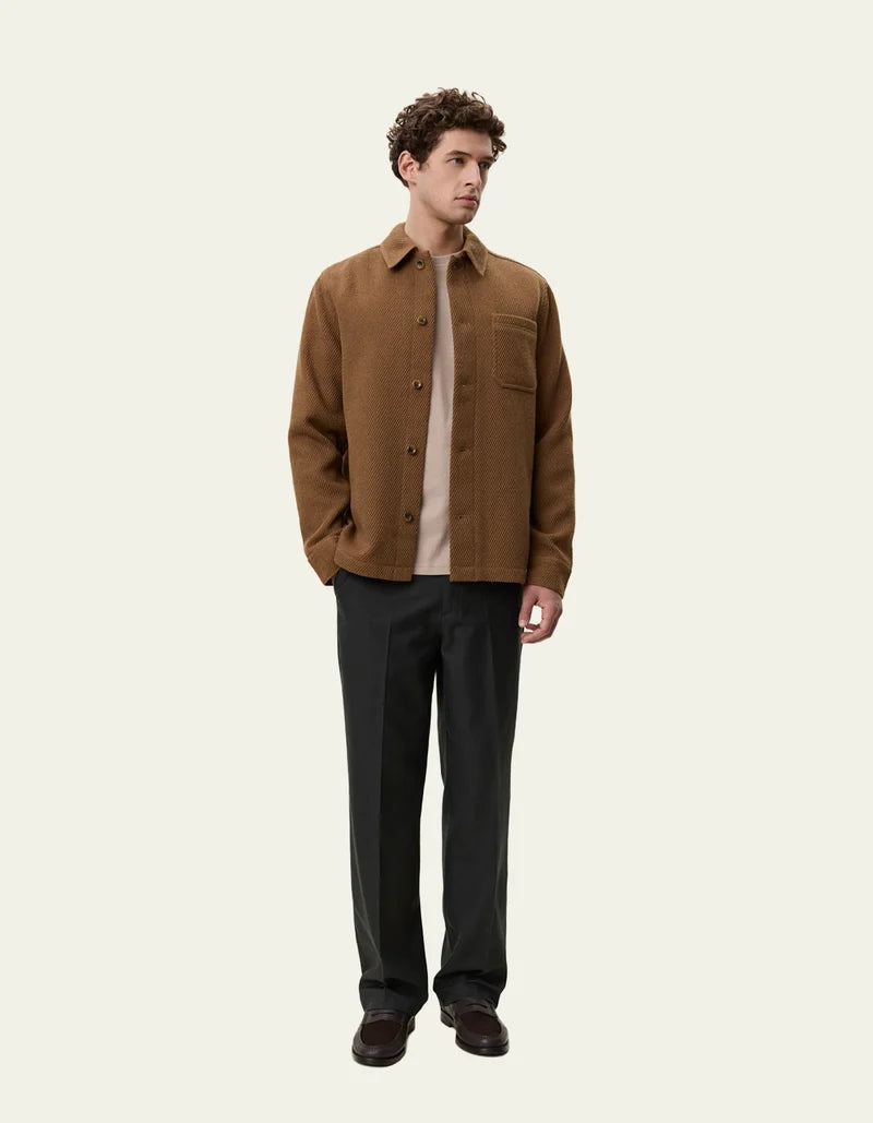 Twill Wool Overshirt