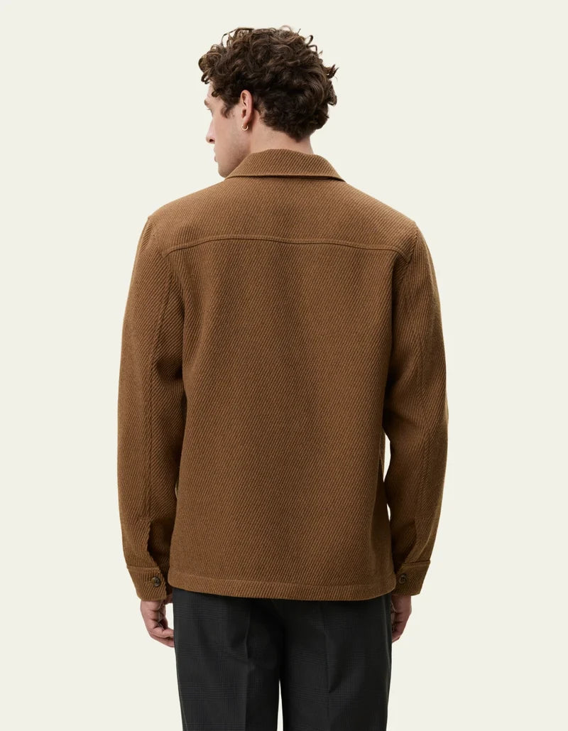 Twill Wool Overshirt