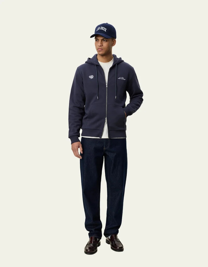 Deux Zipper Hoodie
