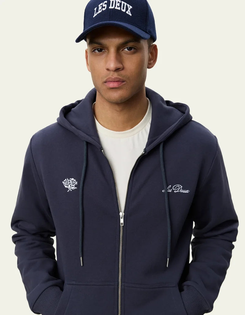 Deux Zipper Hoodie