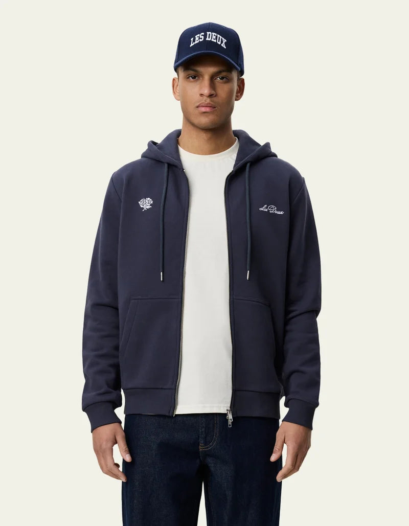 Deux Zipper Hoodie