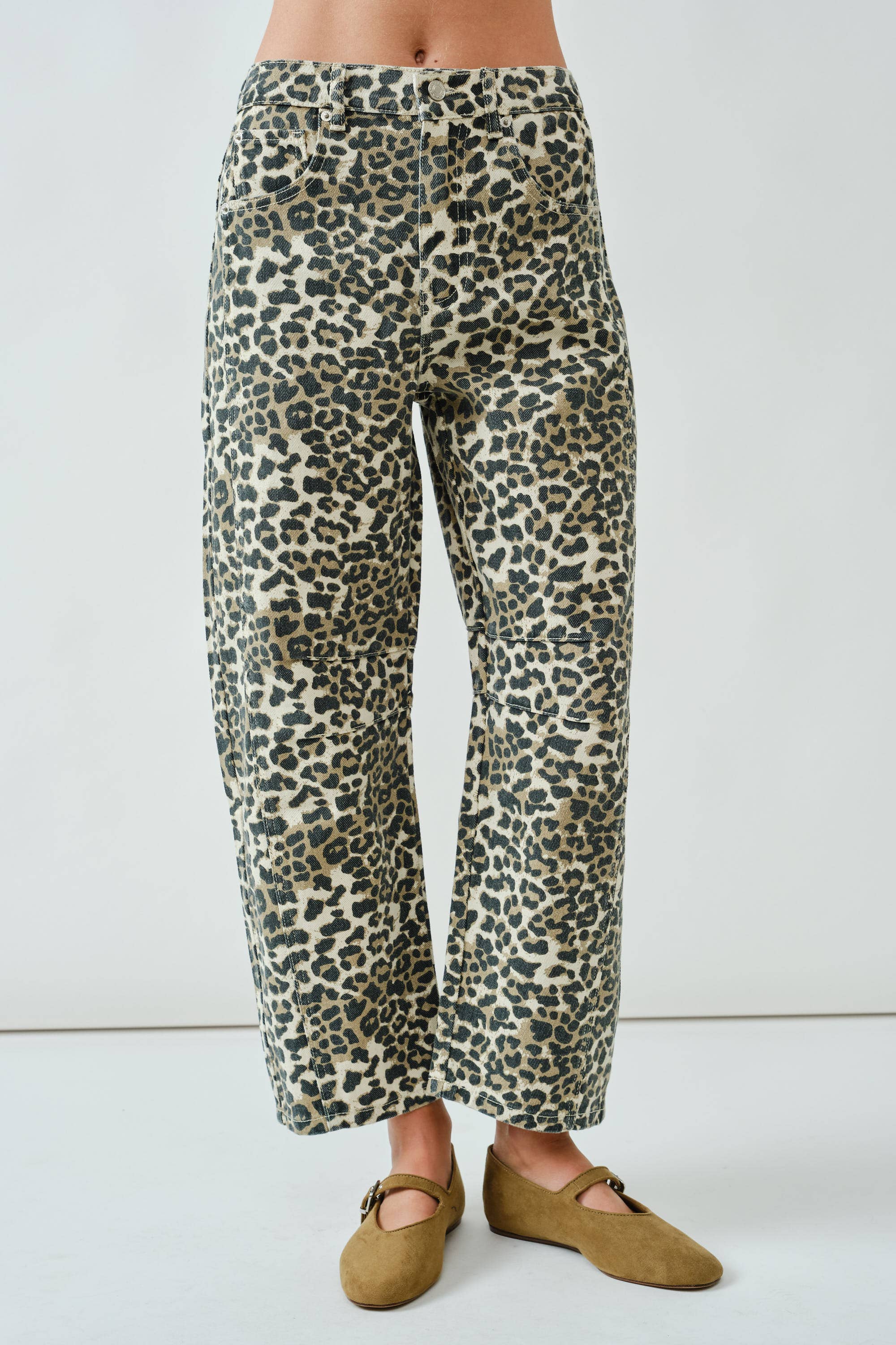 Slouchy Crop Fit Barrel Jeans - ACME FINE GOODS