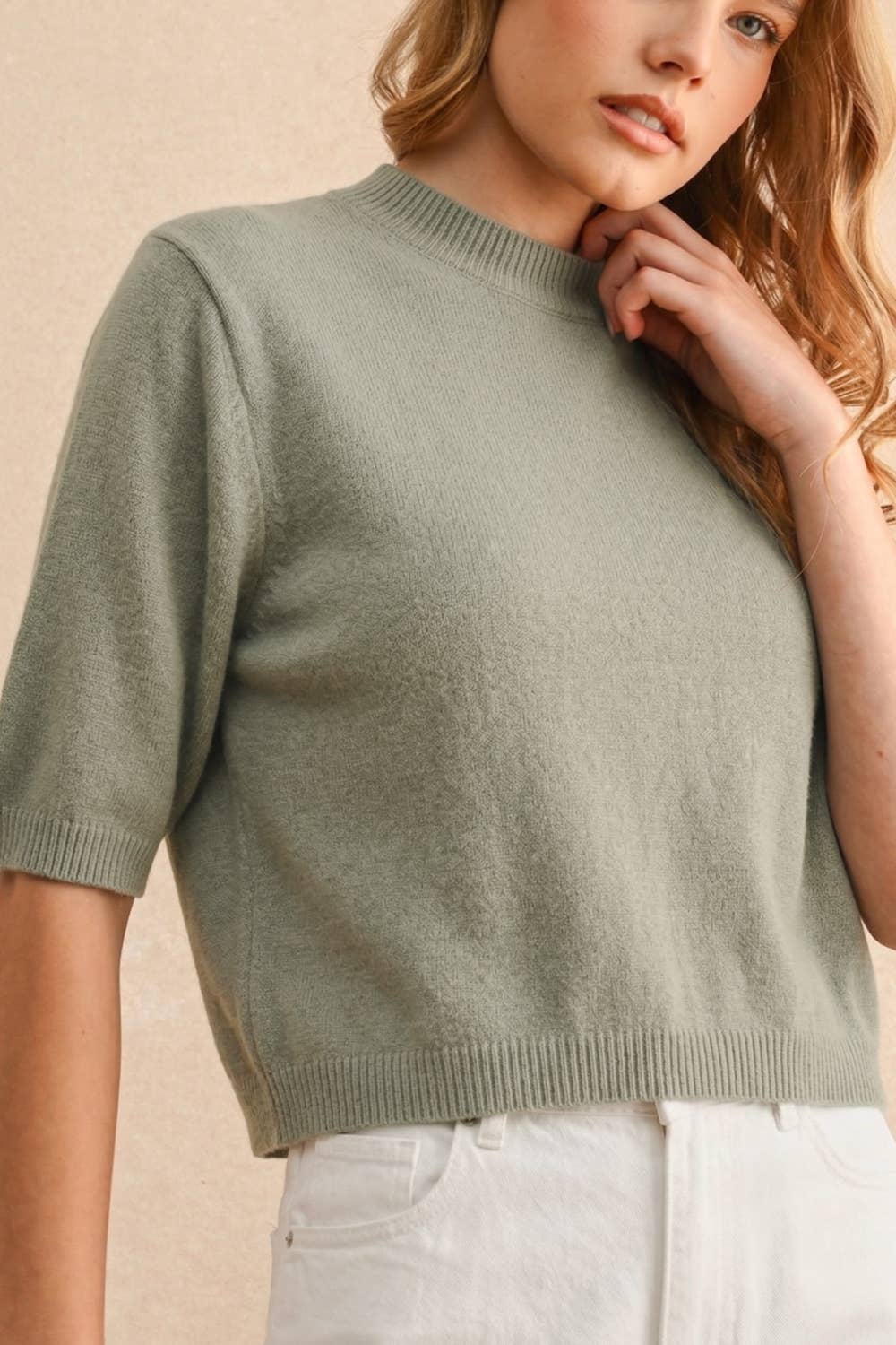 Short Sleeve Sweater