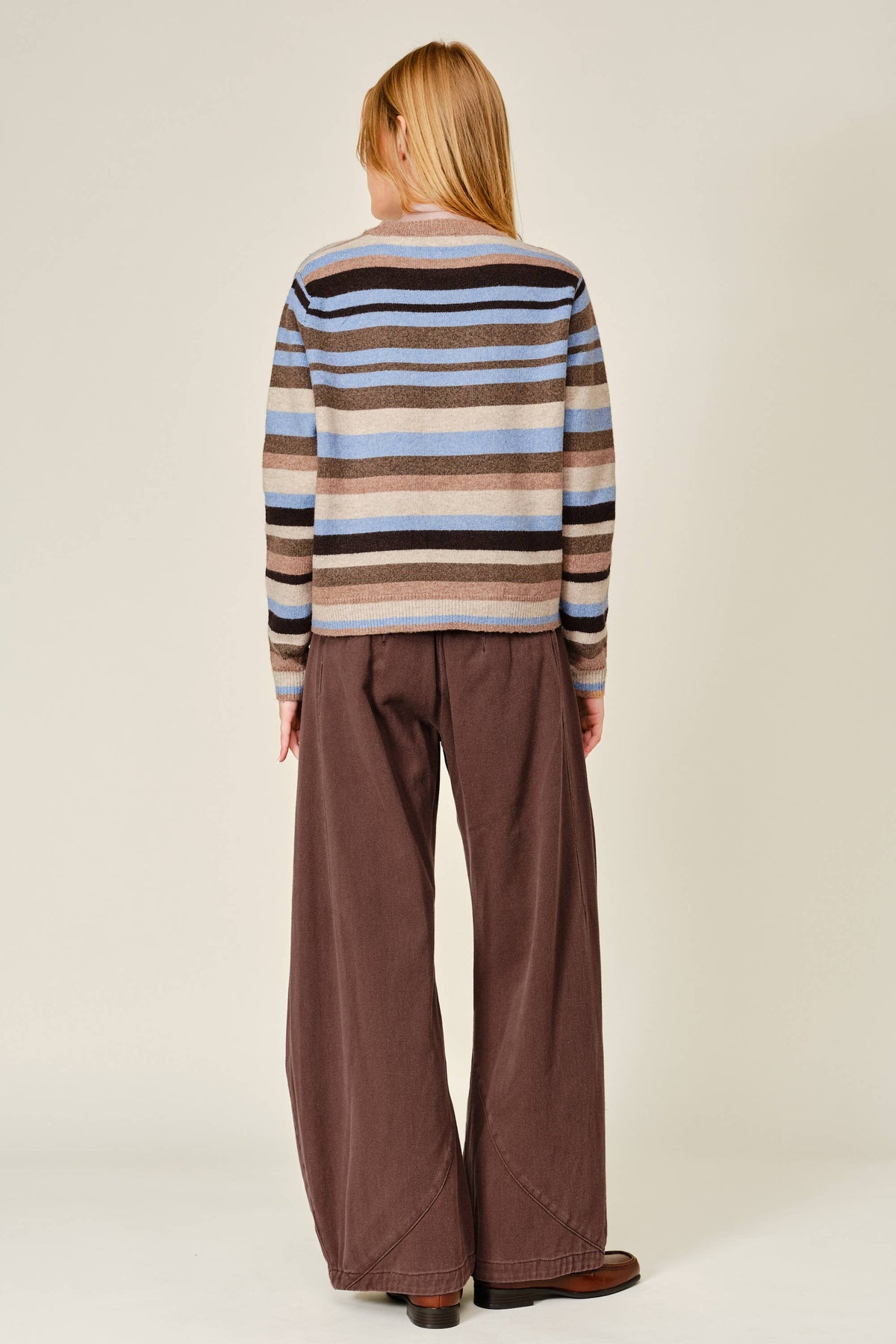 Cozy Striped Pullover - ACME FINE GOODS