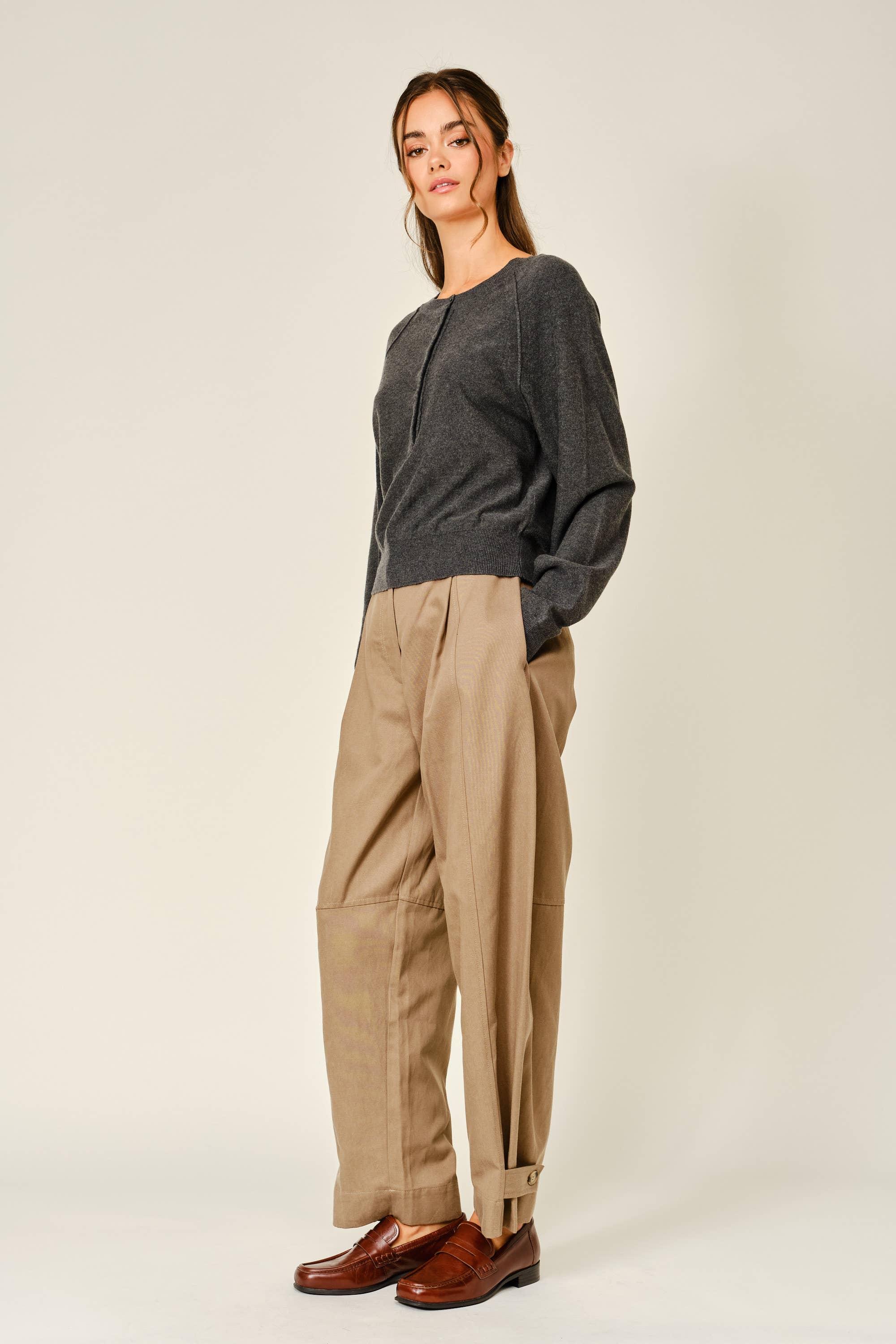 Cashmere Henley Sweater