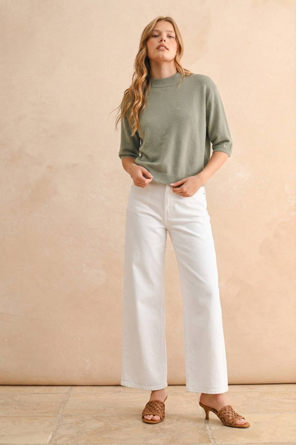 Short Sleeve Sweater