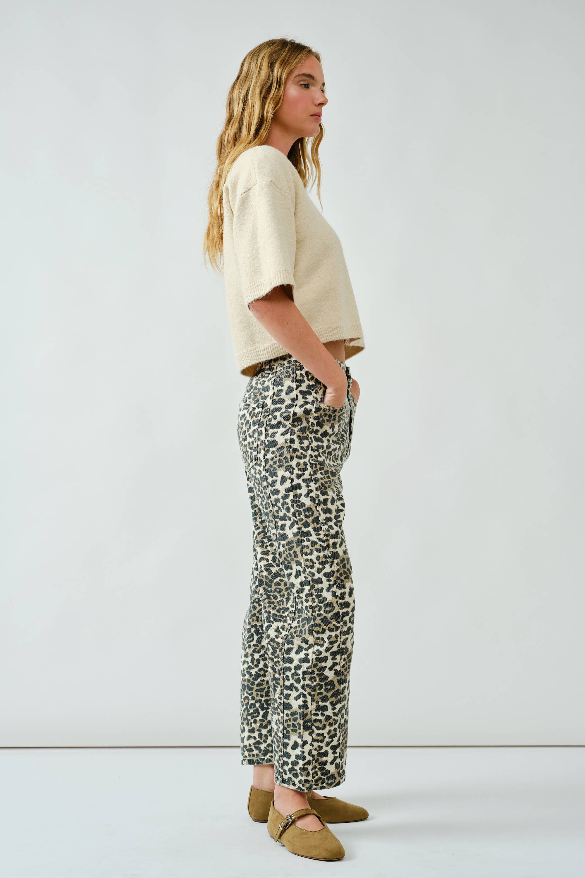 Slouchy Crop Fit Barrel Jeans - ACME FINE GOODS