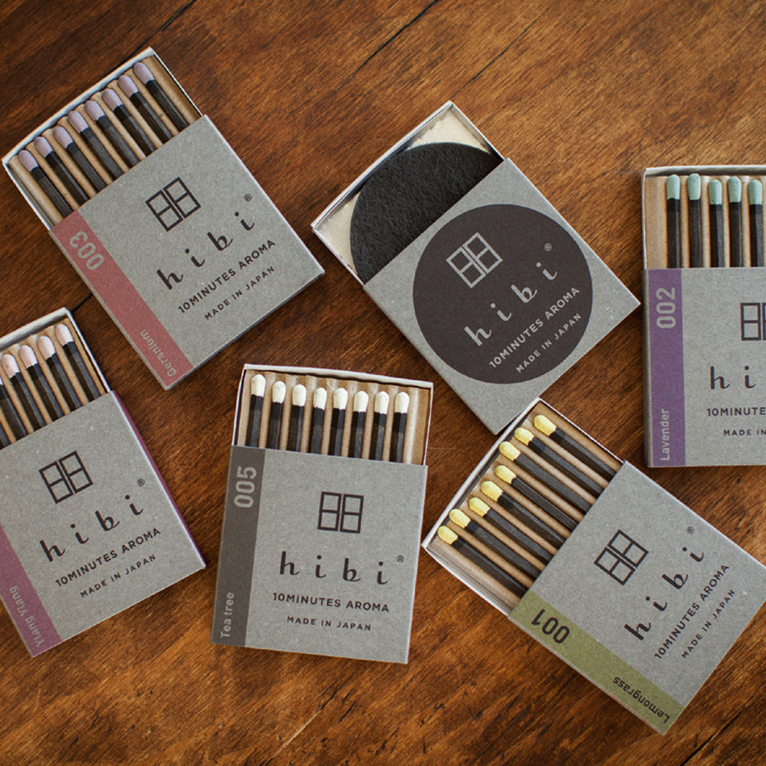 Hibi - Box of 8 Incense Matches - ACME FINE GOODS