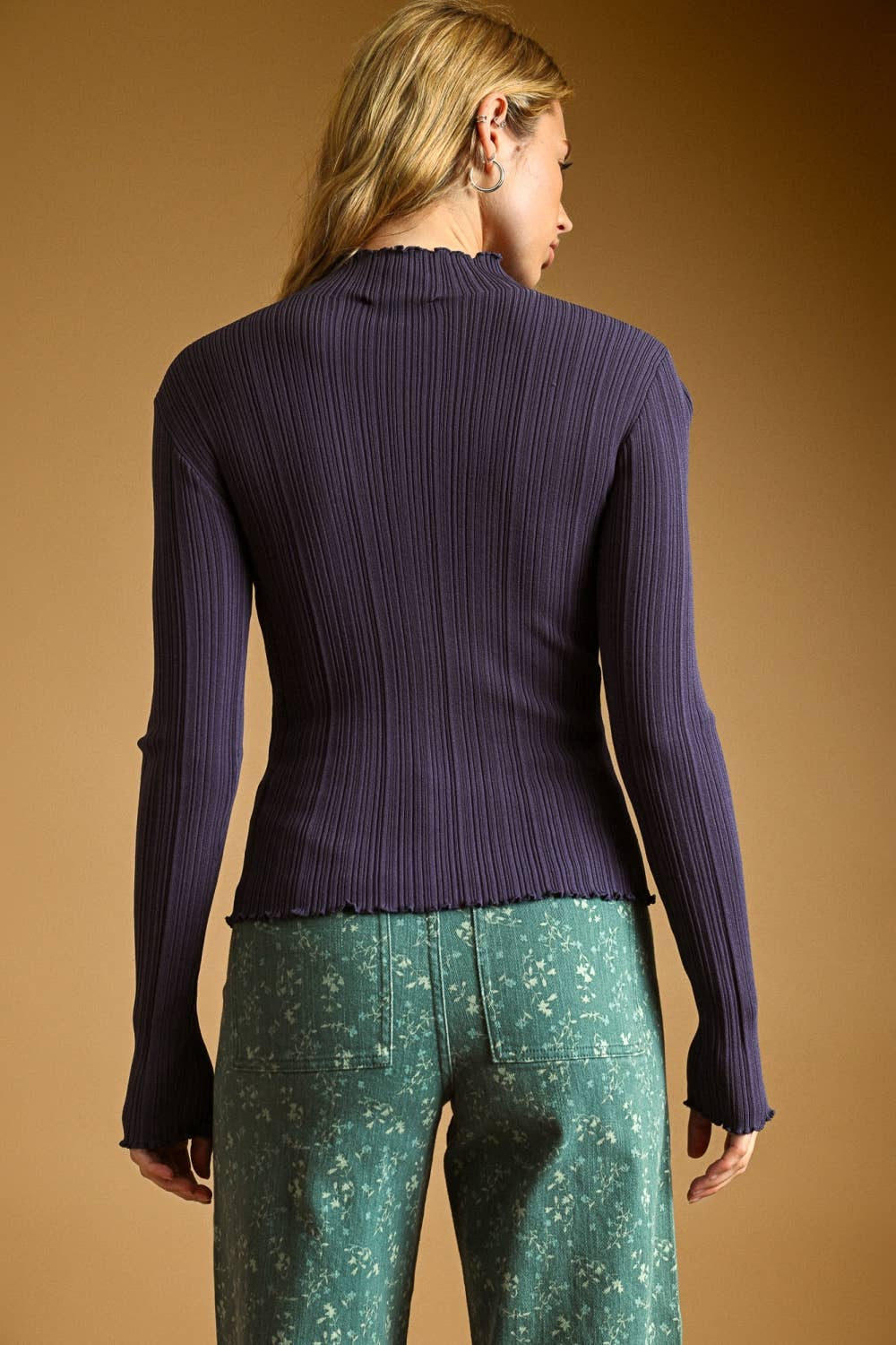 LS Rib Knit Top