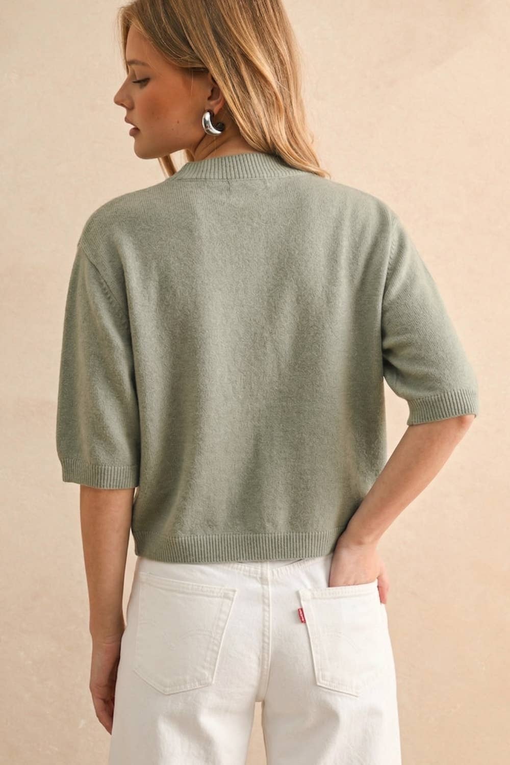 Short Sleeve Sweater