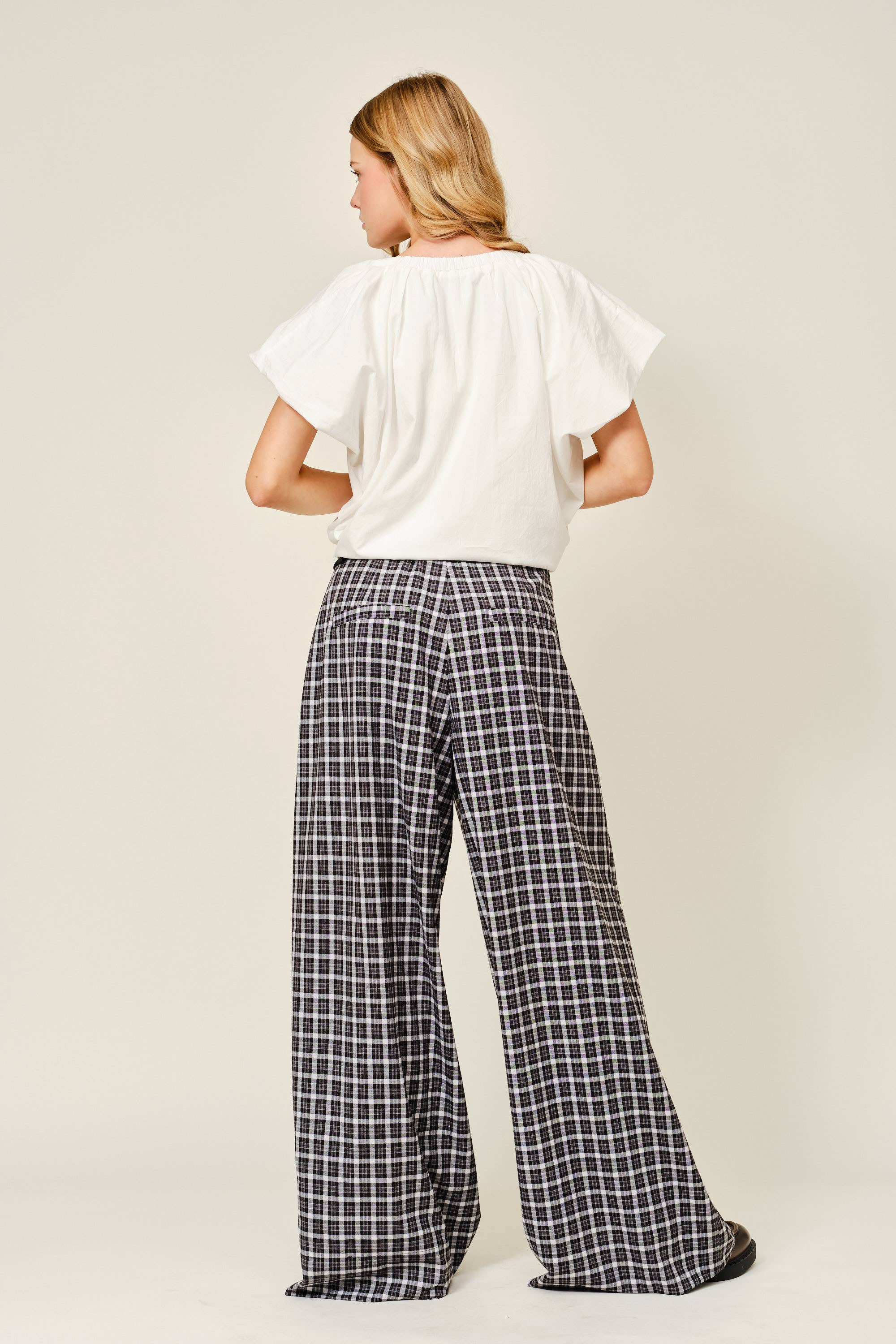 Drawstring Hem Blouse