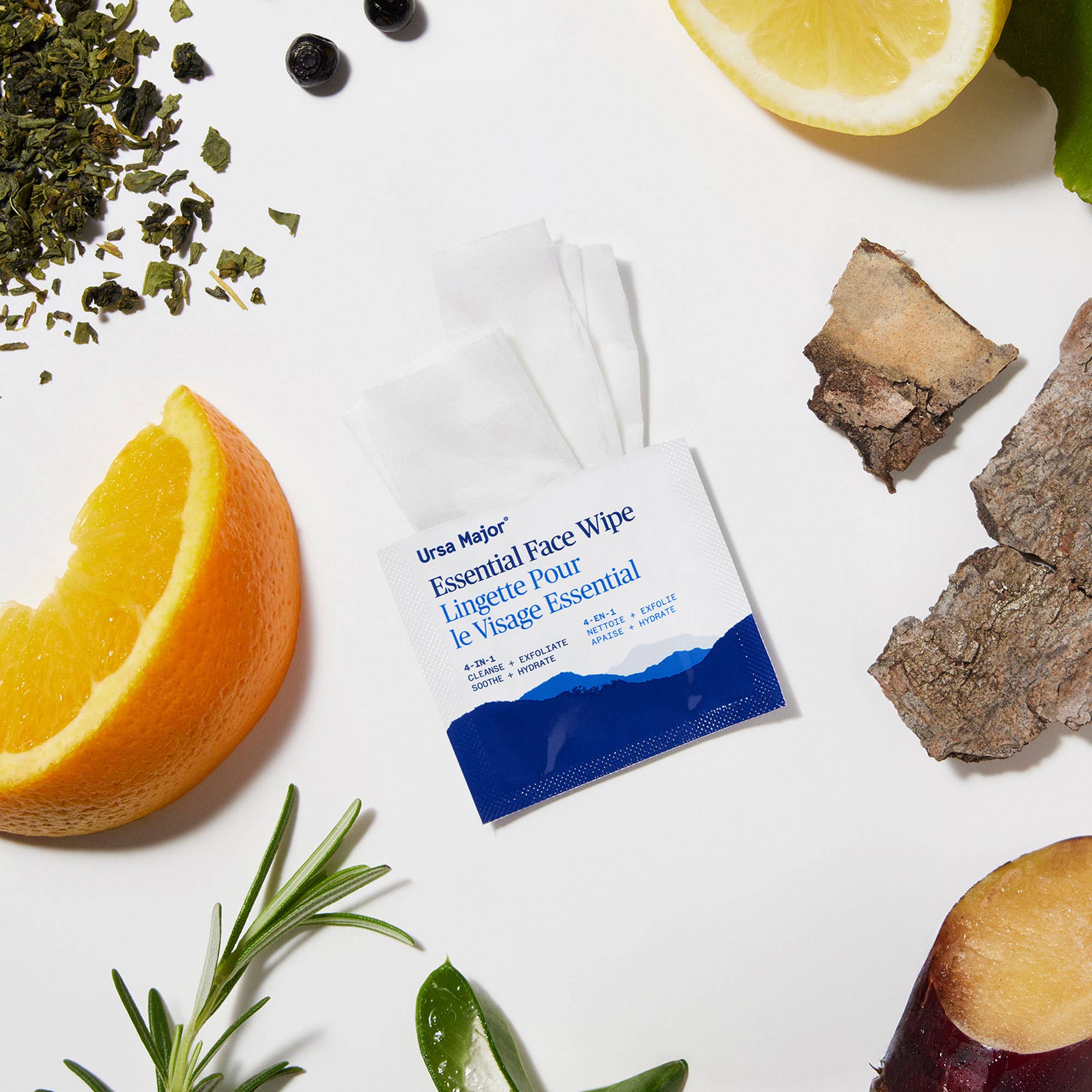 Essential Face Wipes, 5 ct Pouch - ACME FINE GOODS