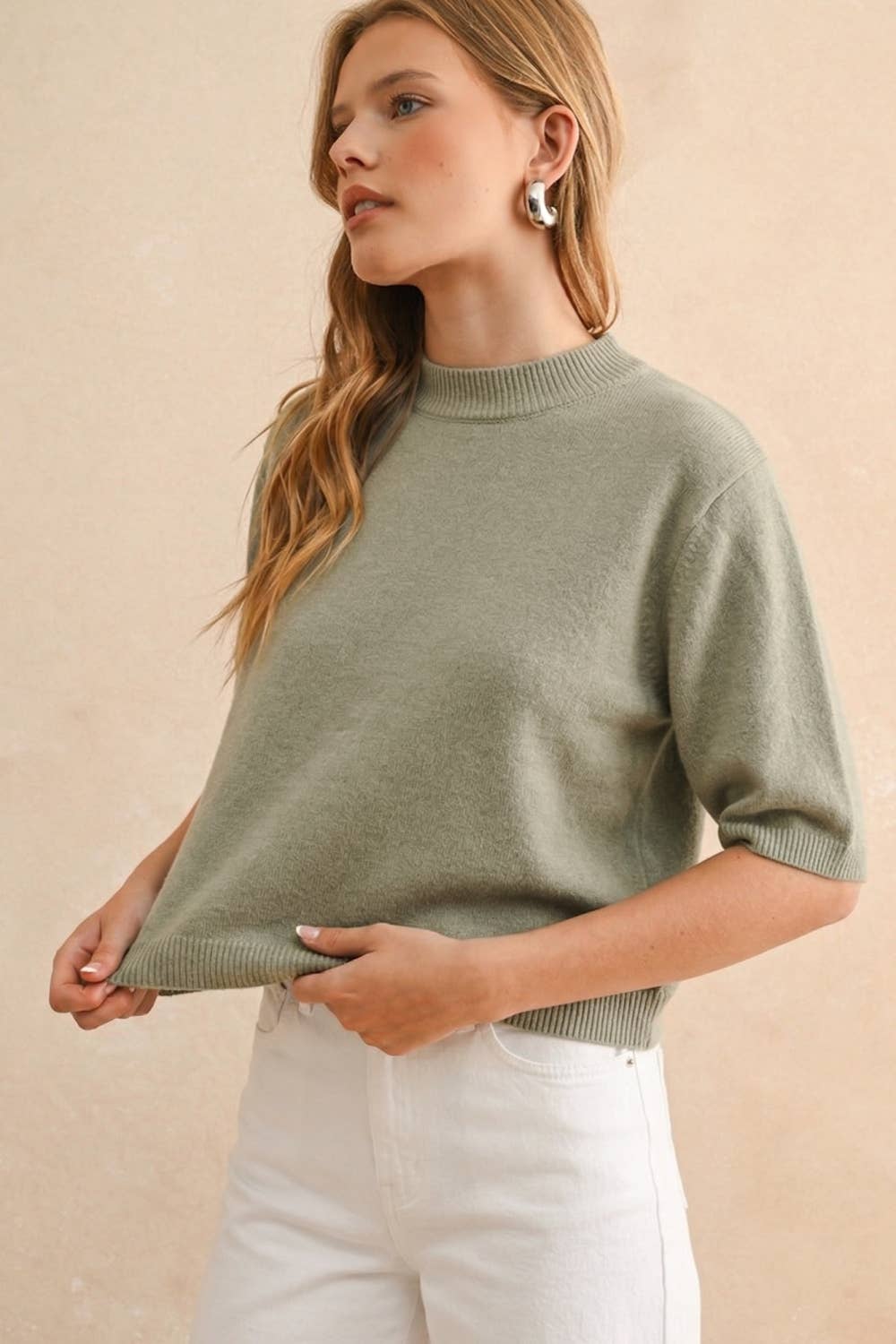 Short Sleeve Sweater