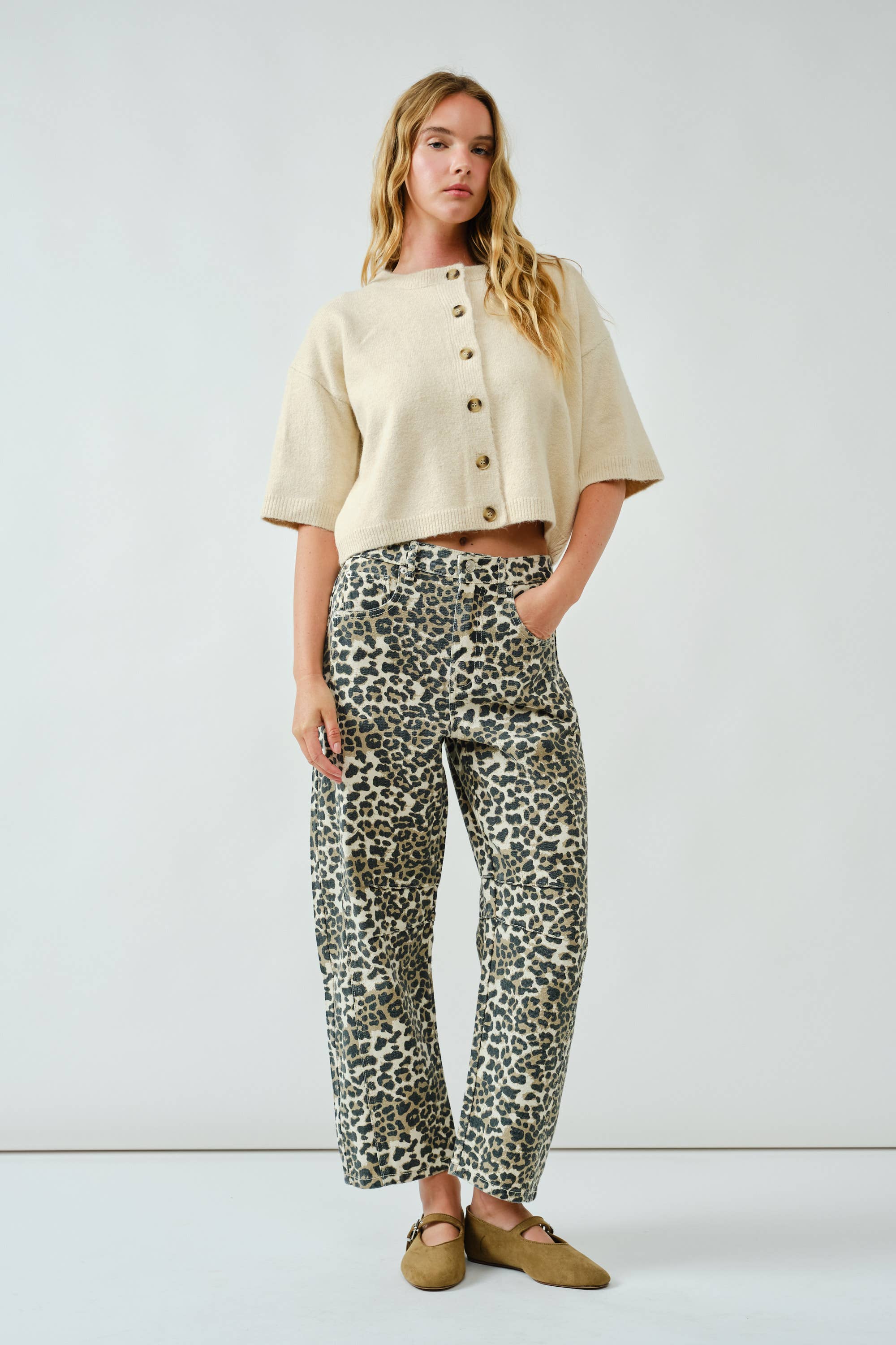 Slouchy Crop Fit Barrel Jeans - ACME FINE GOODS
