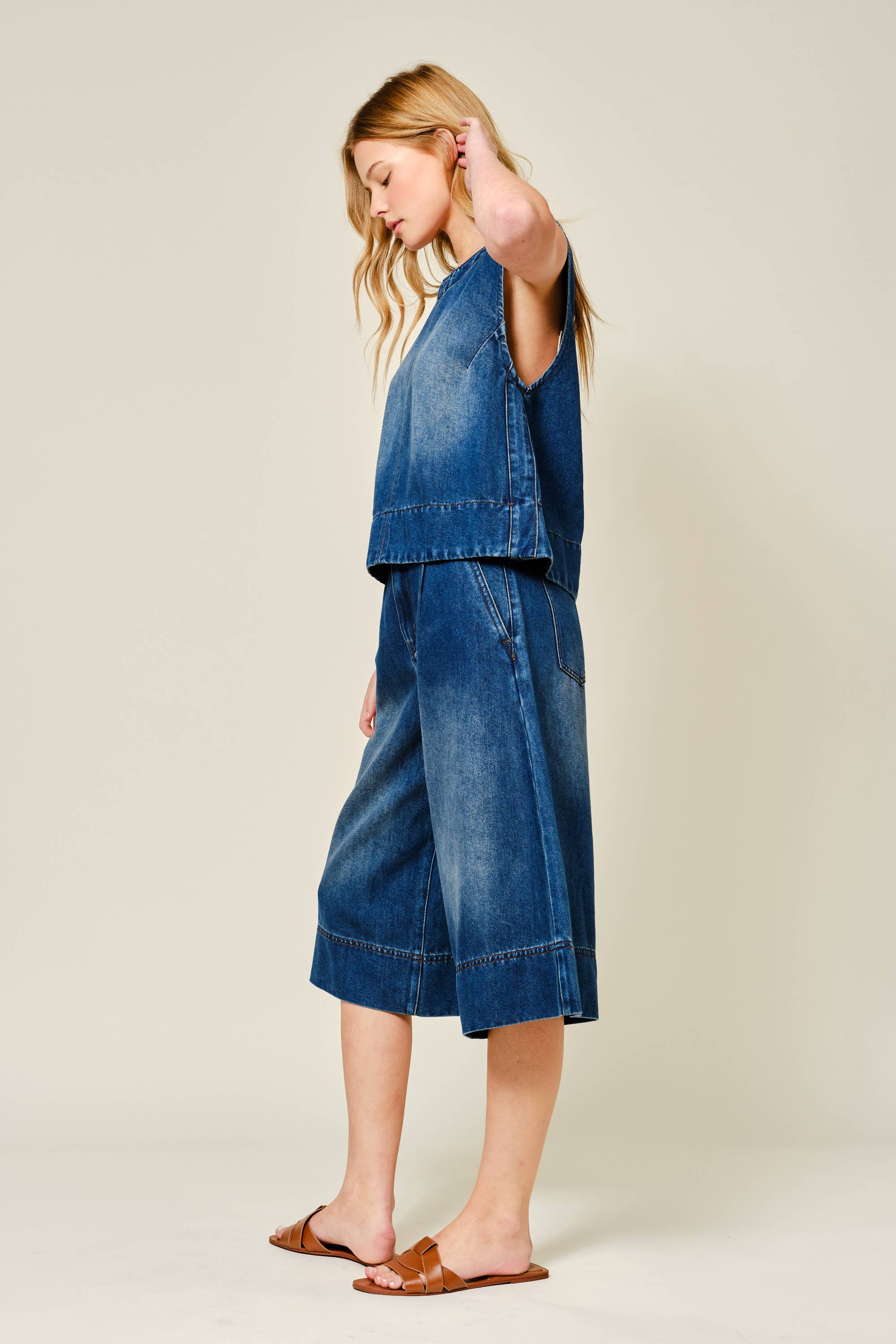 Super Soft Denim Top