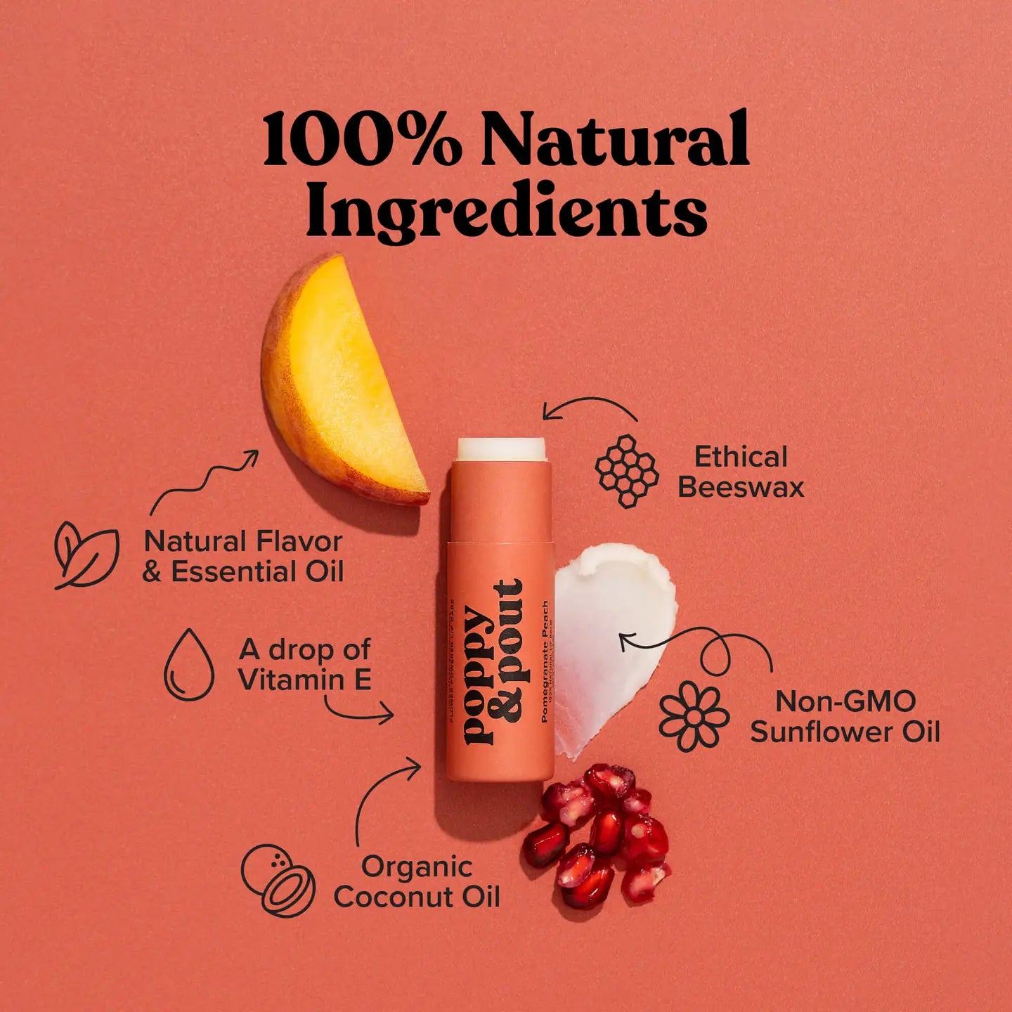 Poppy & Pout Lip Balm - ACME FINE GOODS