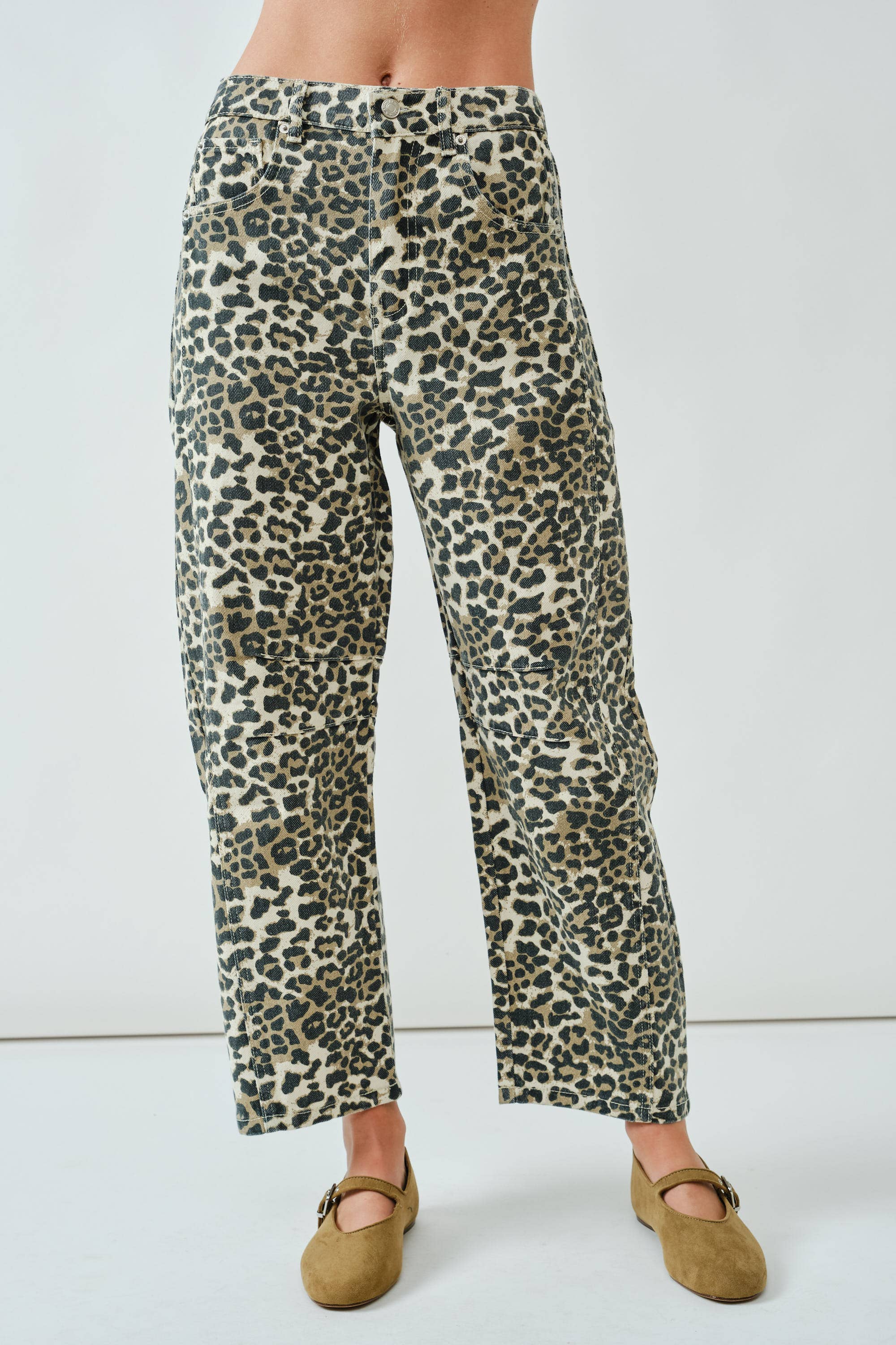 Slouchy Crop Fit Barrel Jeans - ACME FINE GOODS