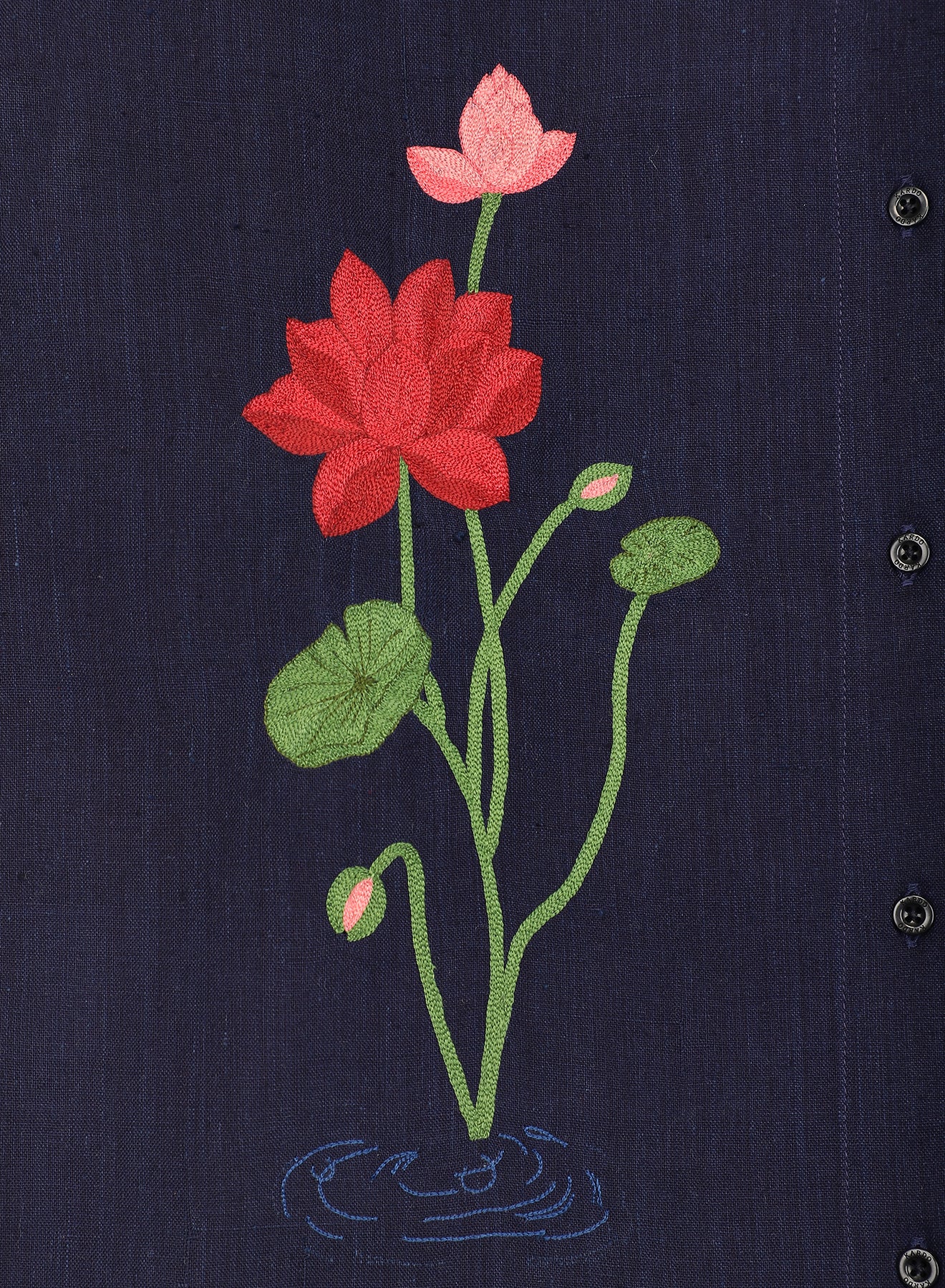 Leah Shirt - Hand Embroidered